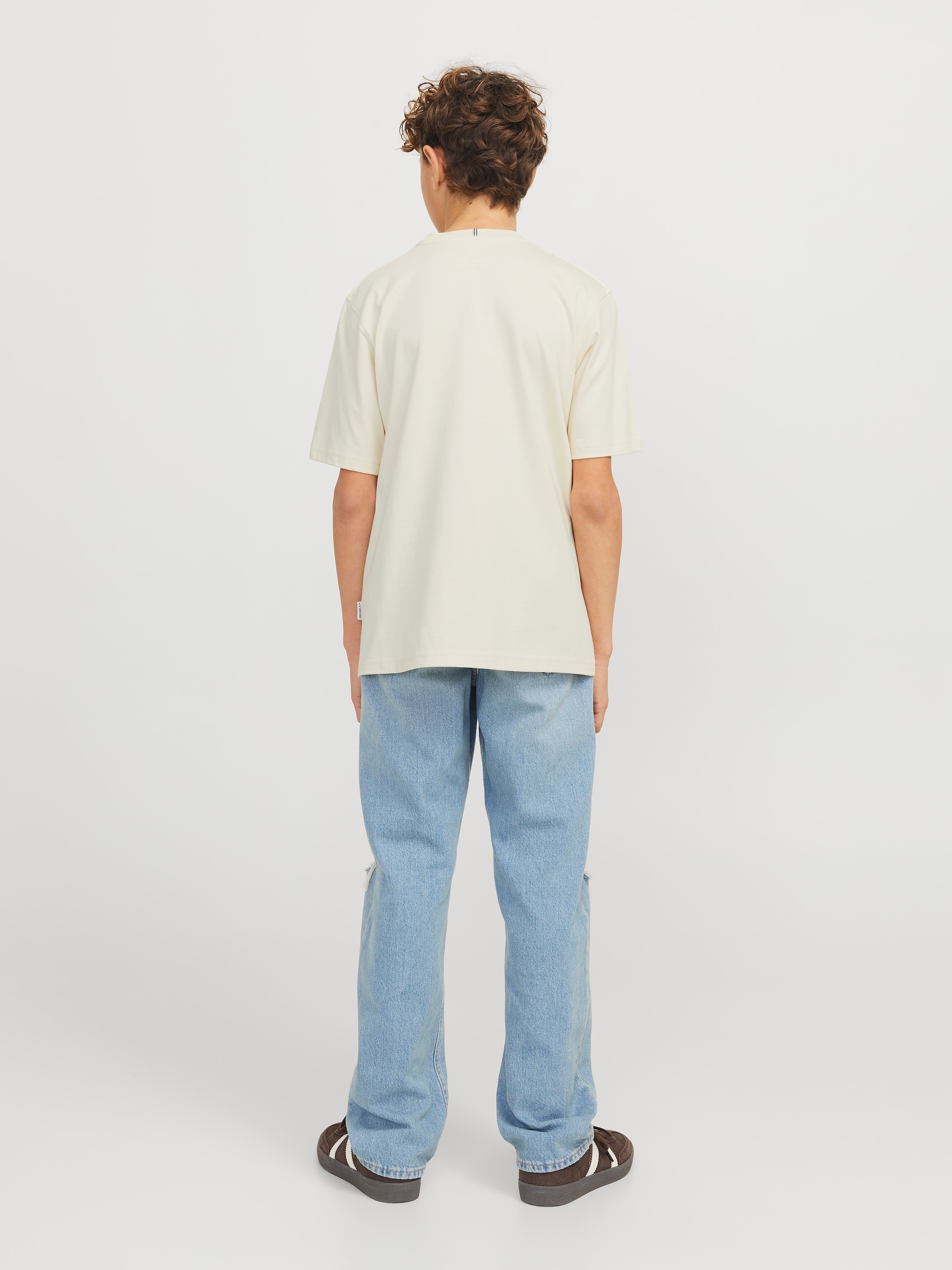 Jack & Jones Junior T-Shirt »JORFREDERIKSBERG TEE SS CREW NOOS JNR«