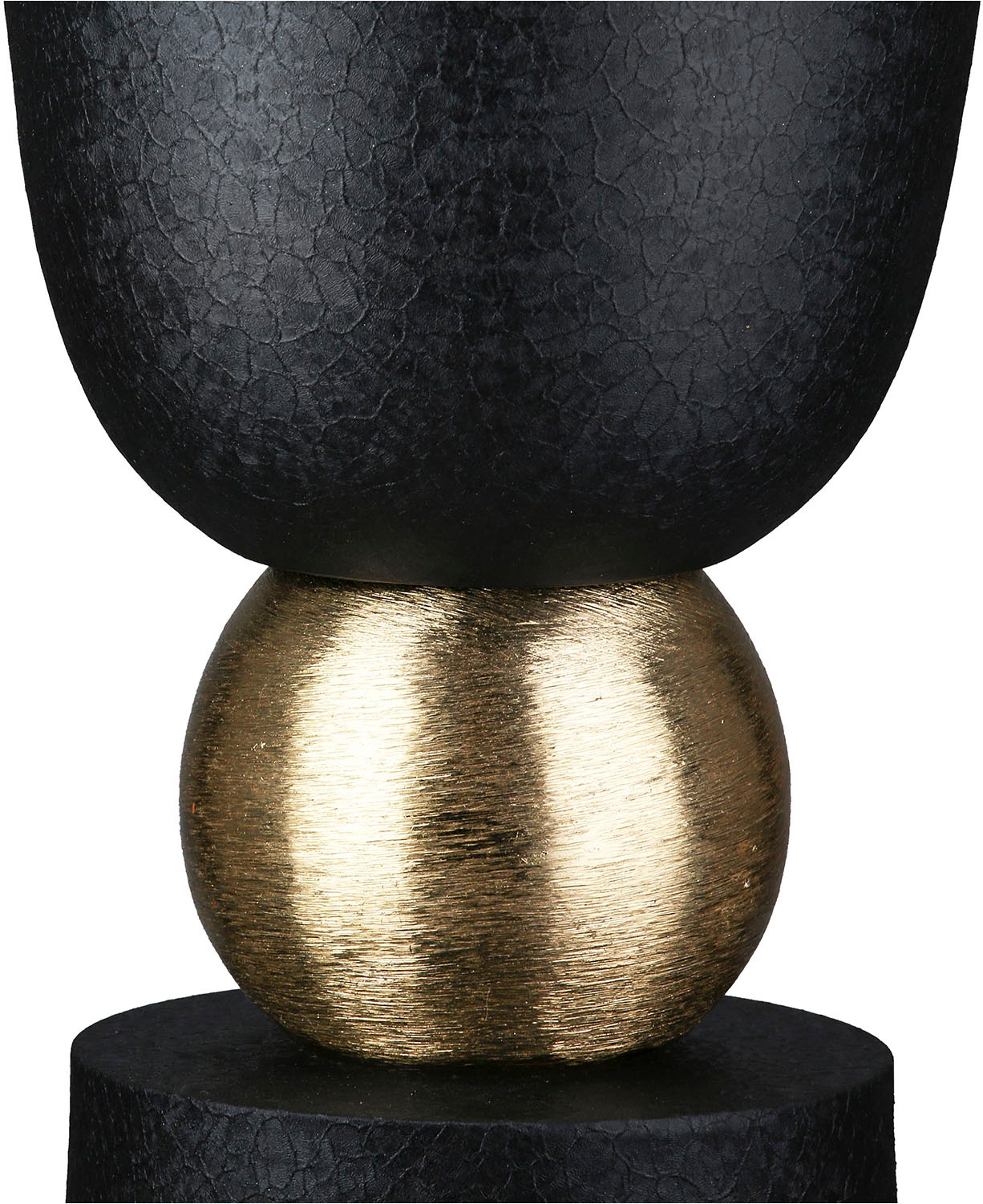 Casablanca by Gilde Tischvase »Vase konisch Nama schwarz«, (1 St.)