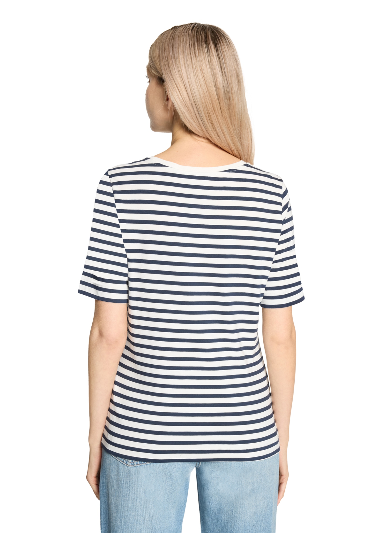 Betty&Co Rundhalsshirt »Basic Shirt mit Ringel«