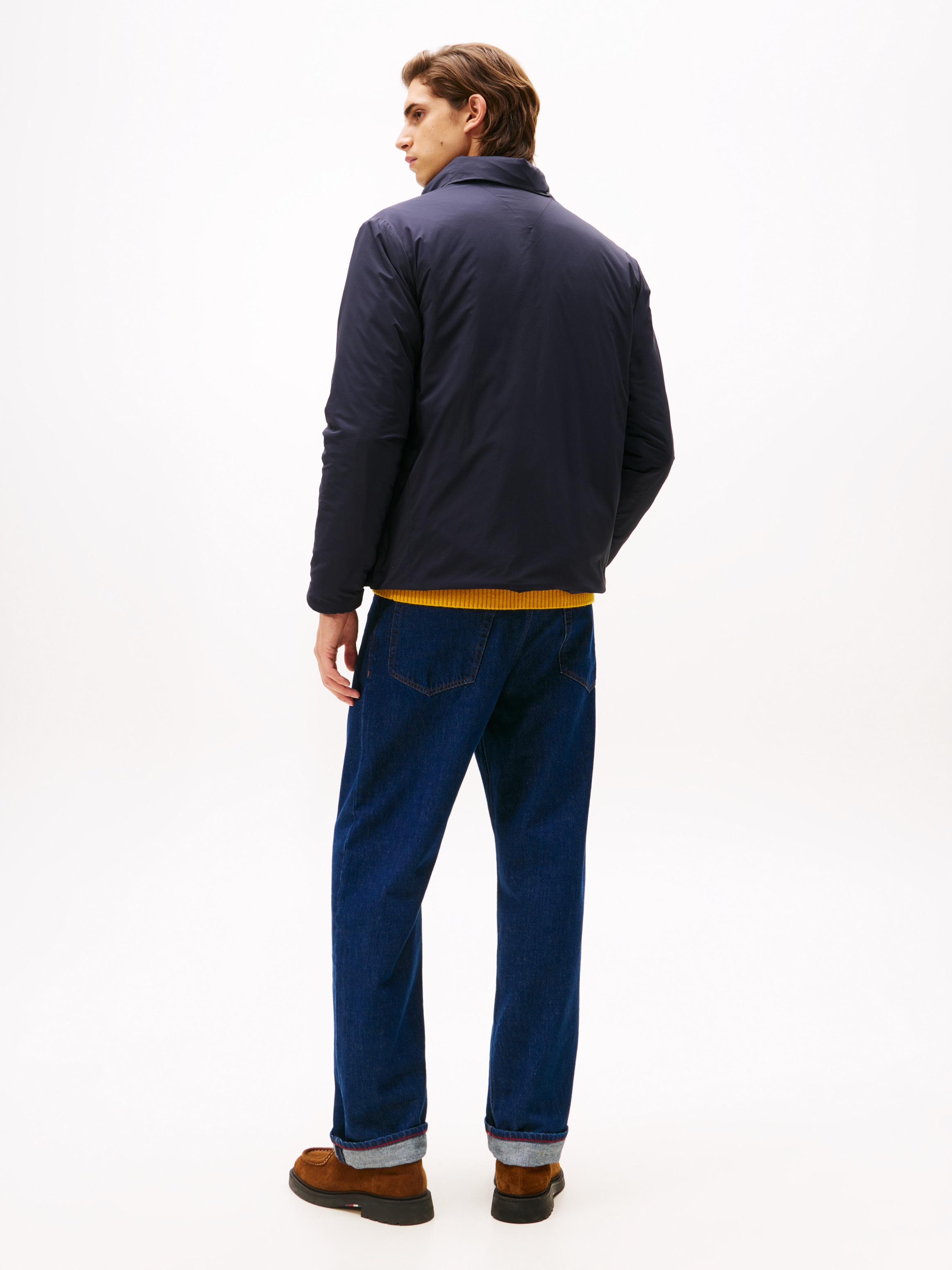 Tommy Hilfiger Blouson »LIGHTWEIGHT«, Freizeitjacke, Übergangsjacke mit Stehkragen