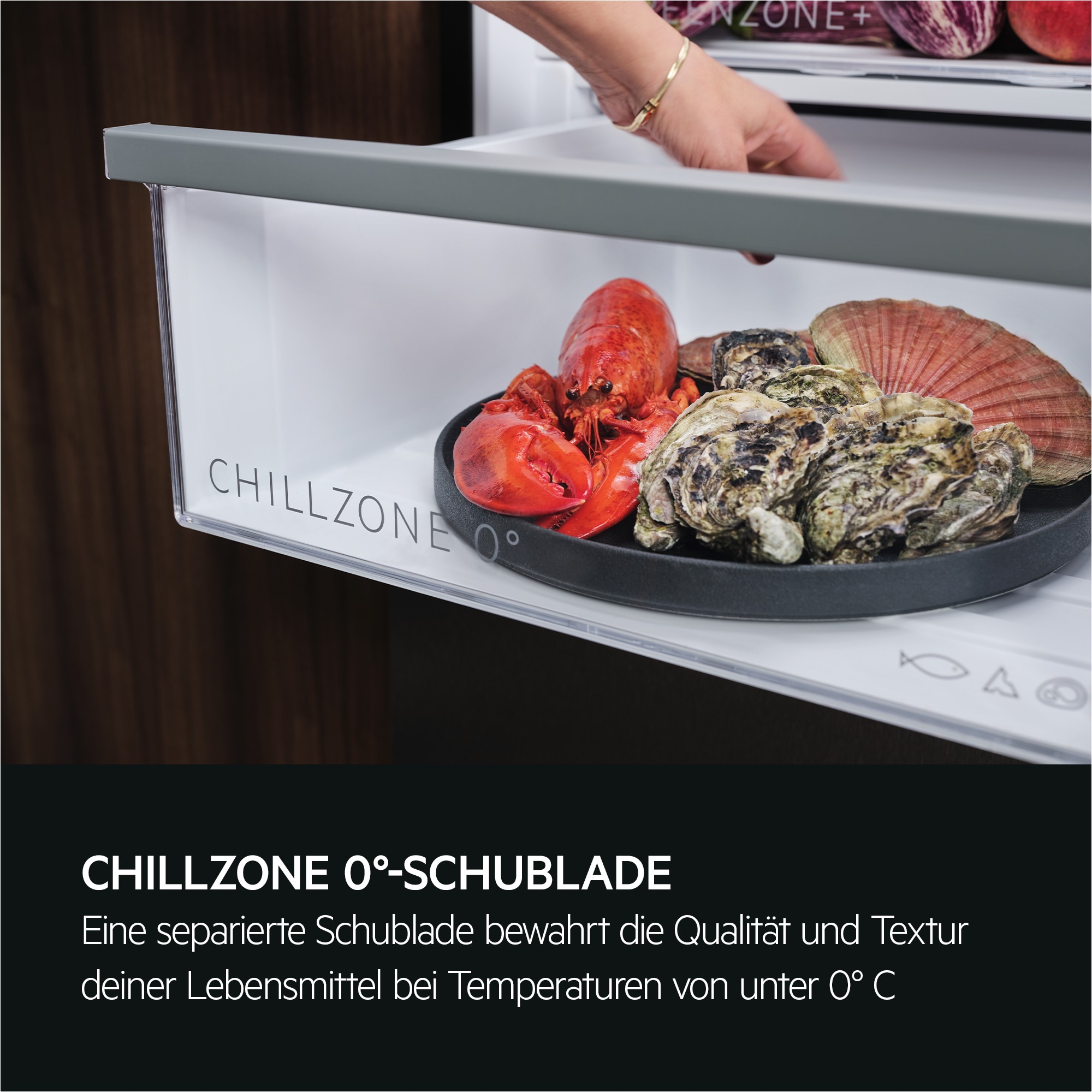 AEG Einbaukühlgefrierkombination 7000 »TC7CS181AF« 176,9 cm hoch 55,7 cm breit KI CoolAssist: passt Kühlung automatisch an Alltag, Einkauf, Urlaub an