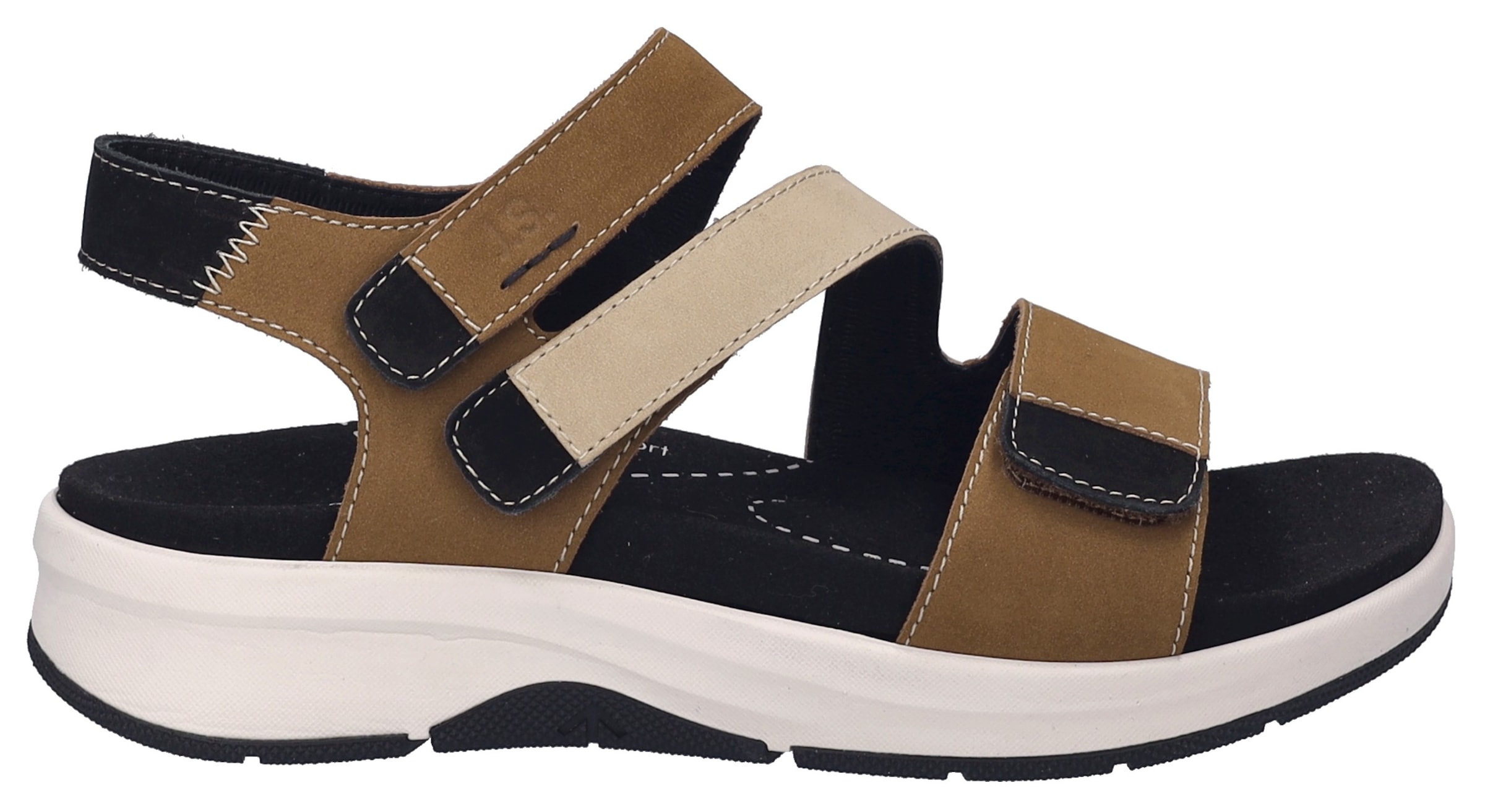 Josef Seibel Sandale »Estelle 06«, Komfortschuh, Sandalette, Klettschuh mit Fußbett