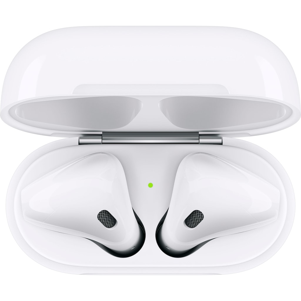 Apple In-Ear-Kopfhörer »AirPods 2. Generation mit Ladecase (2019)«, Bluetooth, Sprachsteuerung-True Wireless-kompatibel mit Siri-Rauschunterdrückung