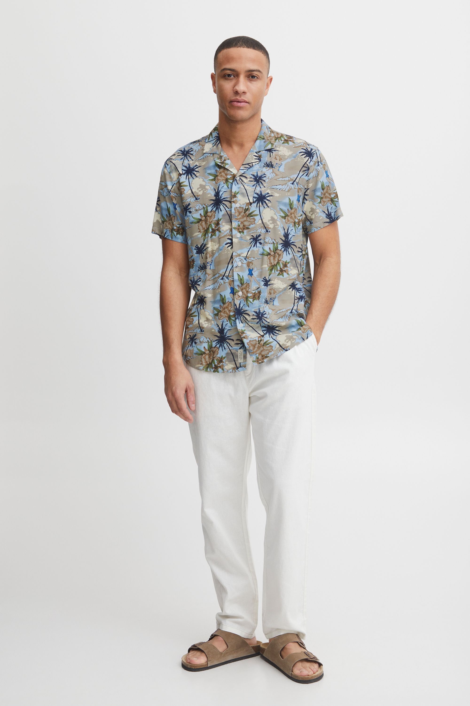 Blend Kurzarmshirt »Kurzarmhemd BHShirt«