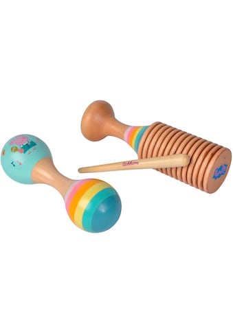 Spielzeug-Musikinstrument »Peppa Pig Maraca und Ratsche Set«