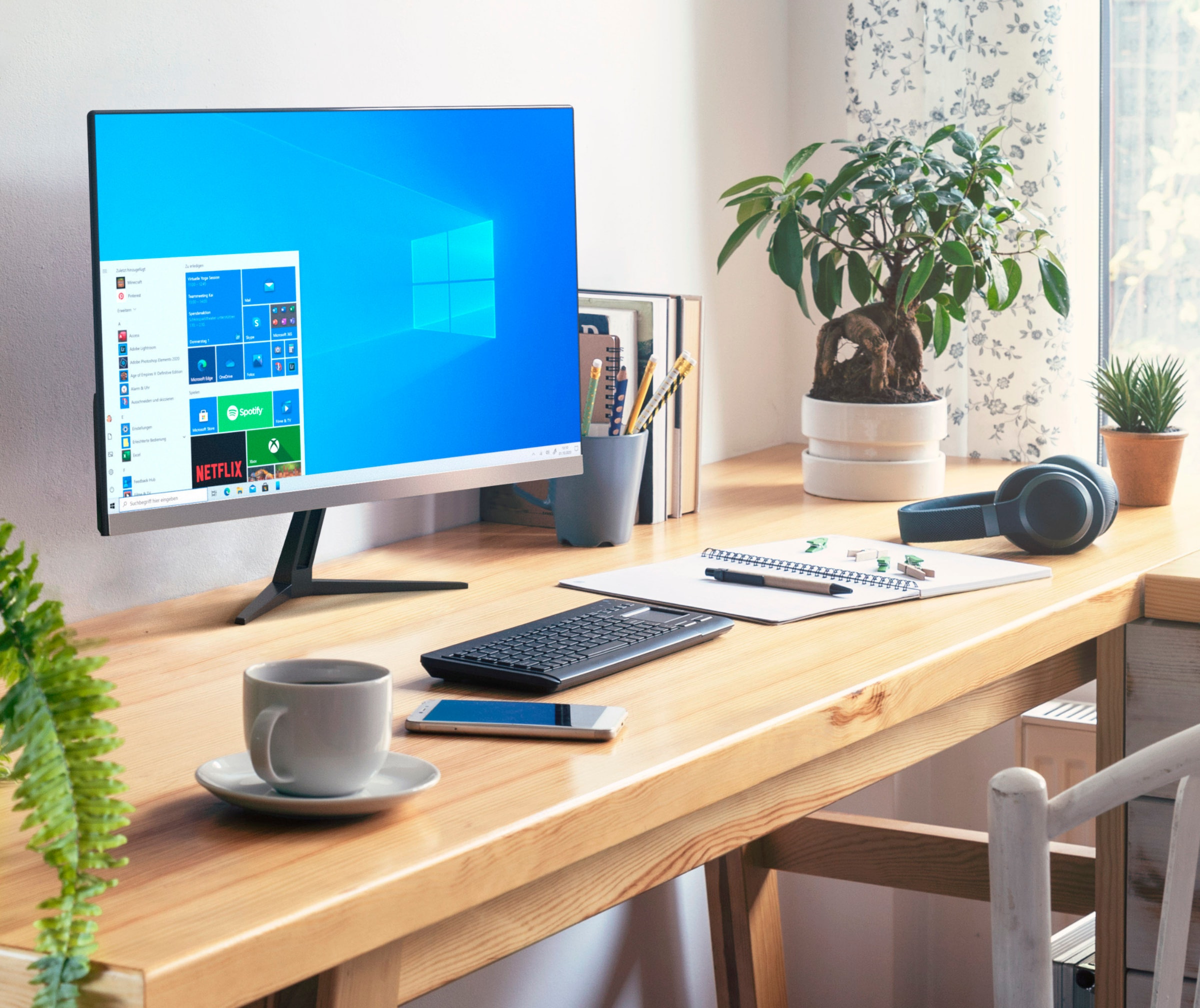 CSL All-in-One PC »Unity F27-GLS mit Windows 10 Pro«