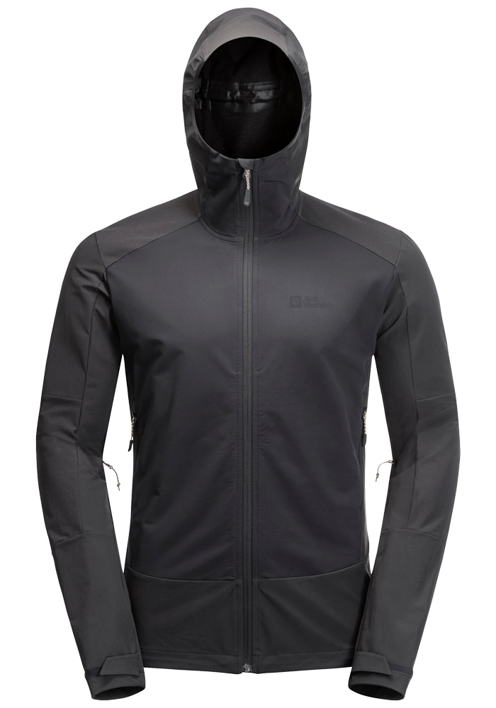 Jack Wolfskin Outdoorjacke »KAMMWEG JKT M«, mit Kapuze