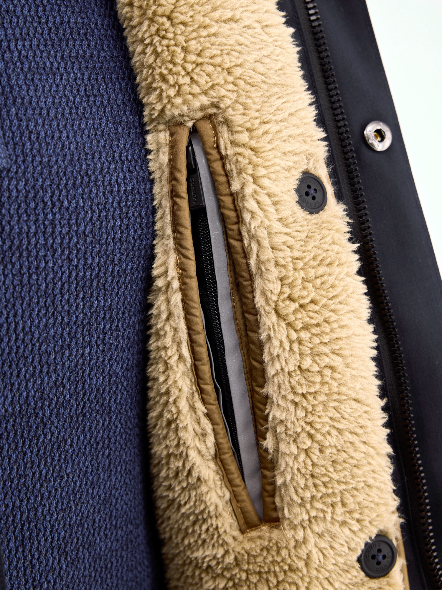 LERROS Winterjacke »Herren Winterjacke mit herausnehmbarer Innenjacke« mit Kapuze