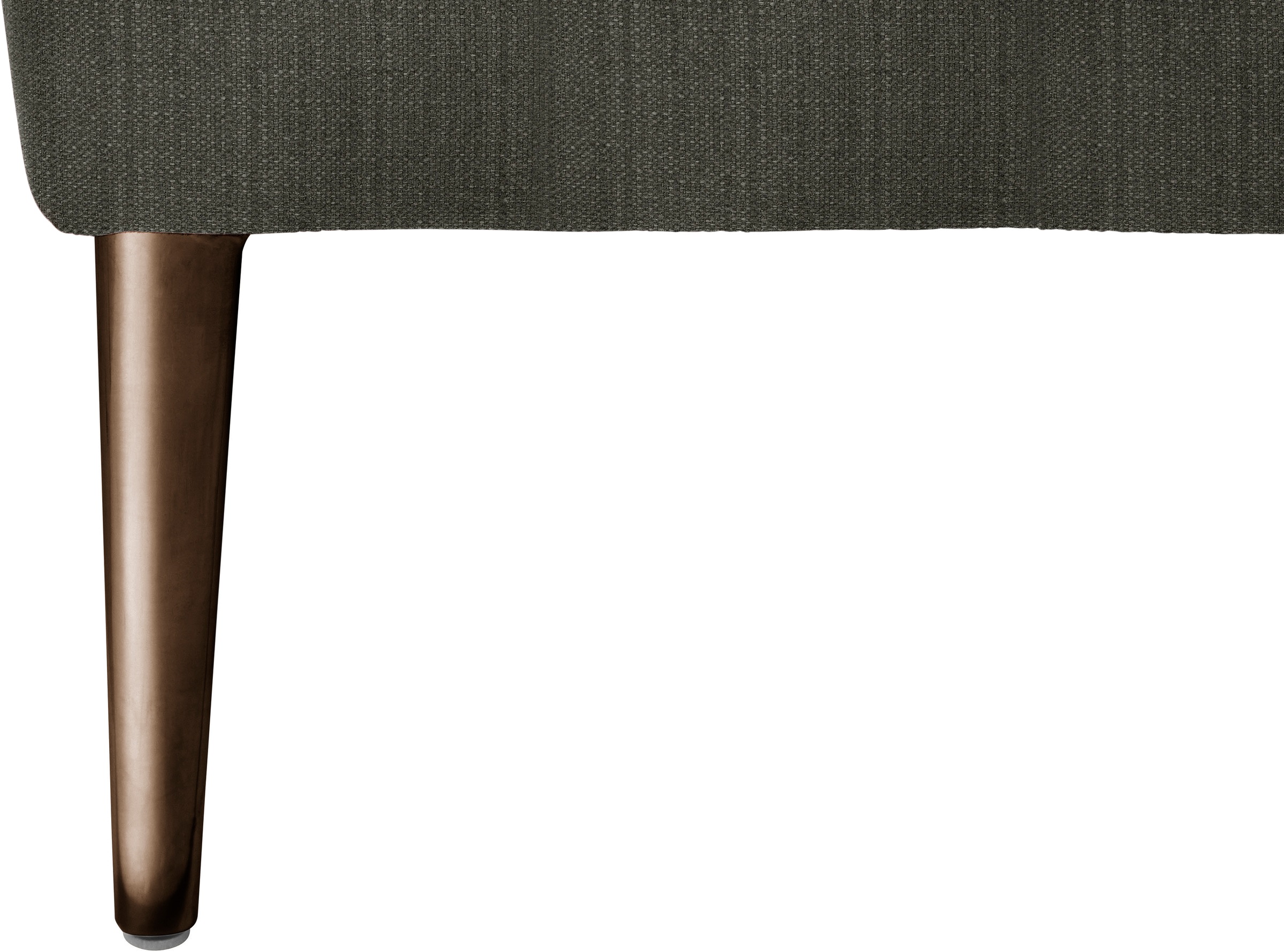 W.SCHILLIG Hocker »enjoy&MORE«, Füße bronze pulverbeschichtet, Breite 106 cm