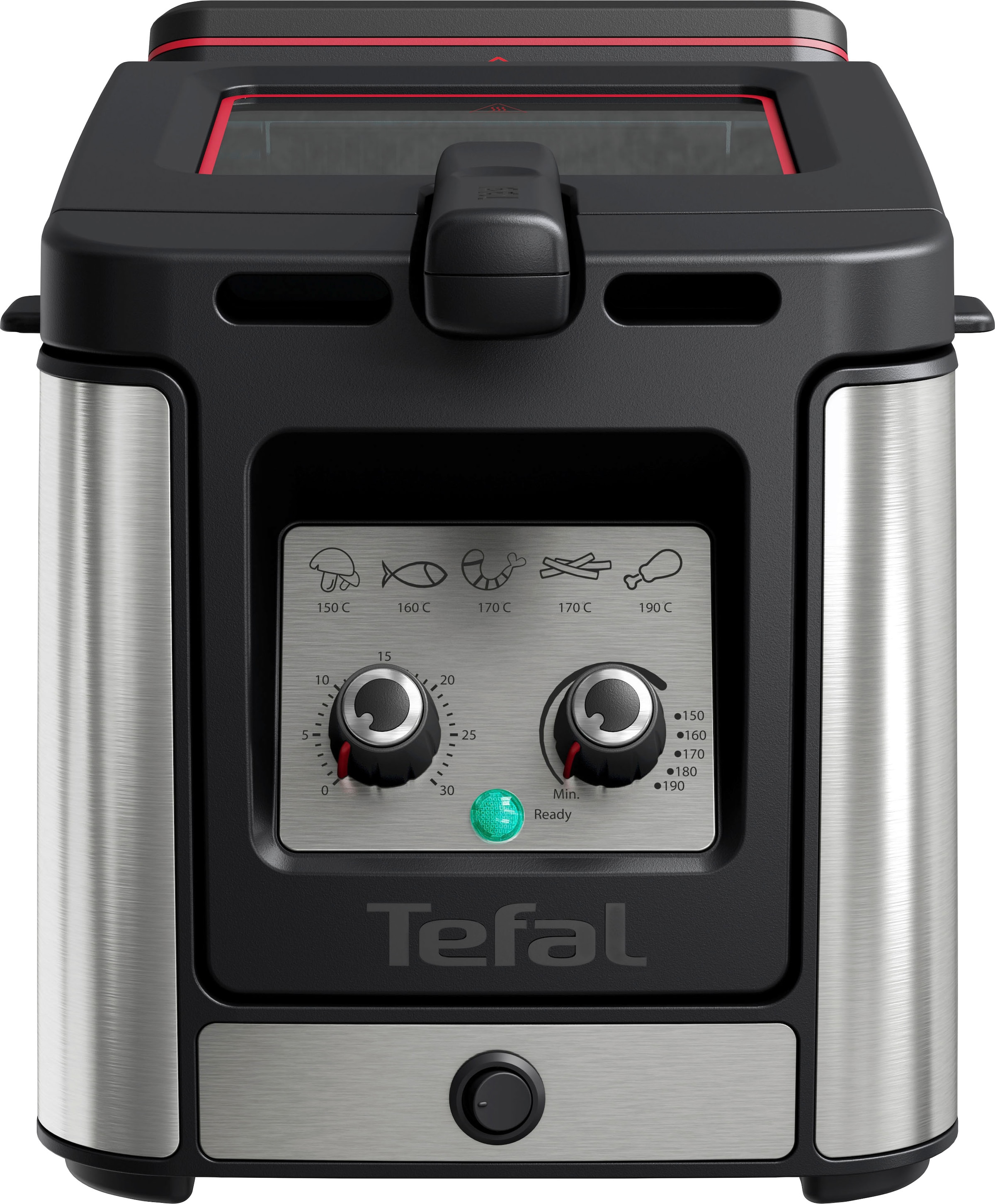 Tefal Fritteuse »Clear Duo«, 2000 W, Fassungsvermögen 3,5 l, aktives Filtersystem, Thermostat, Timer, FR600D