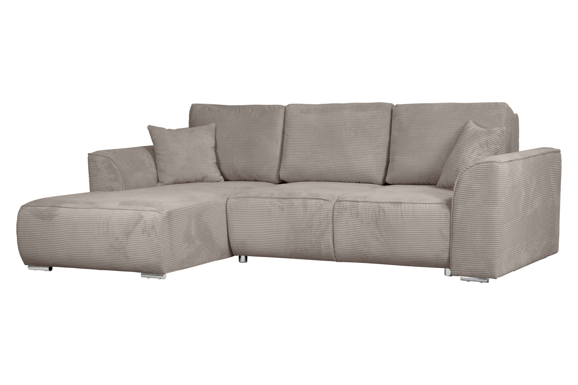 INOSIGN Ecksofa »BEATRICE optionale Schlafsofa mit Bettkasten, B/T/H: 265/170/86 cm«, L-Form, wahlweise auch mit Bettfunktion und Bettkasten