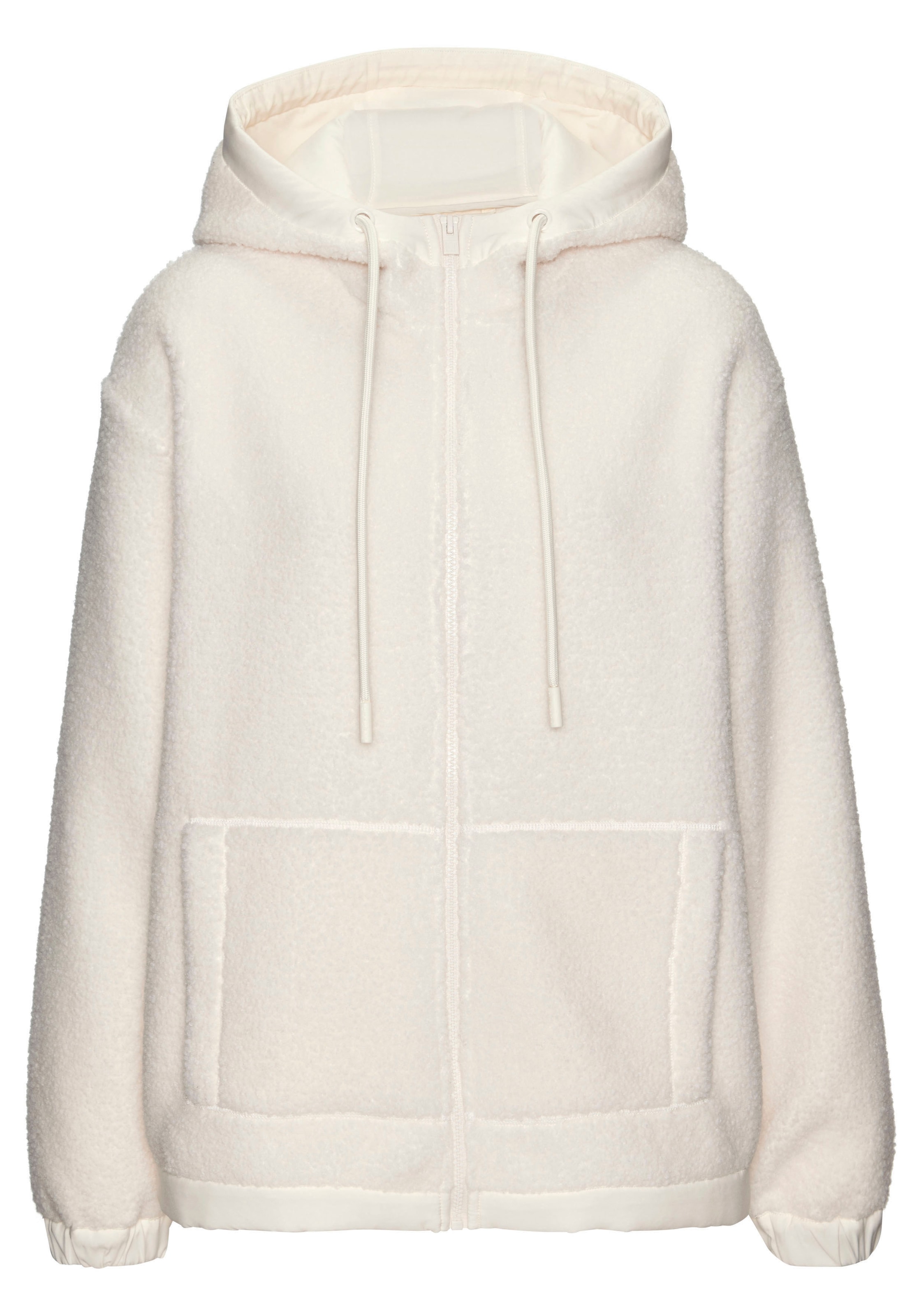 Elbsand Fleecejacke, mit Kapuze, mit Kapuze