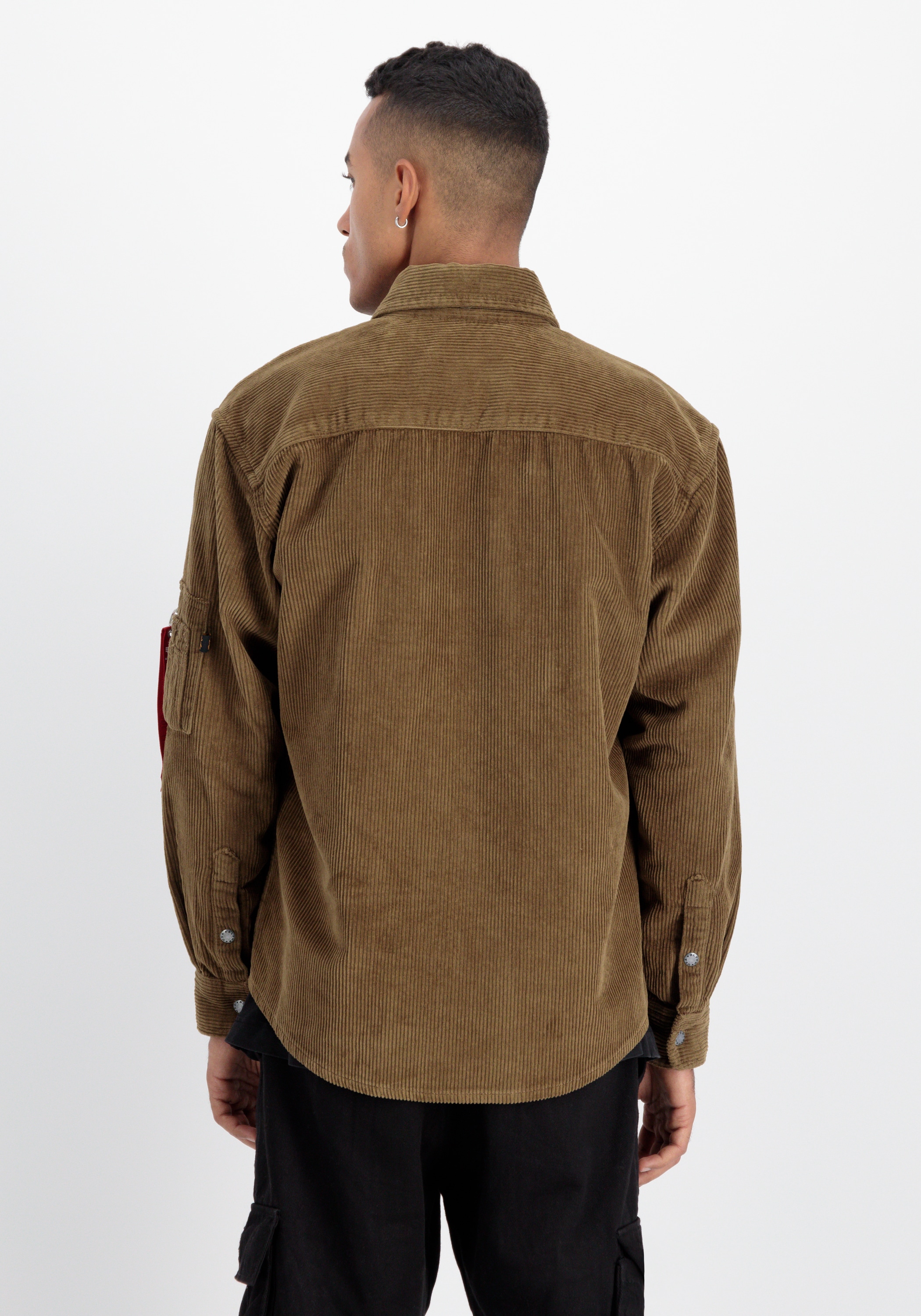 Alpha Industries Hemdjacke »Alpha Industries Men - Overshirts Cord Overshirt«