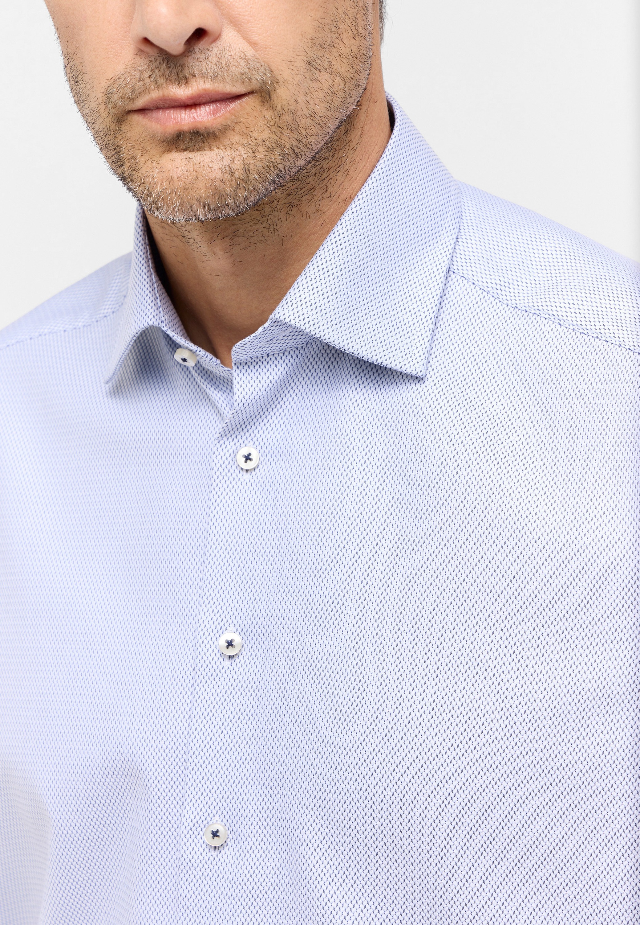 Eterna Langarmhemd »COMFORT FIT«, NON IRON (bügelfrei)