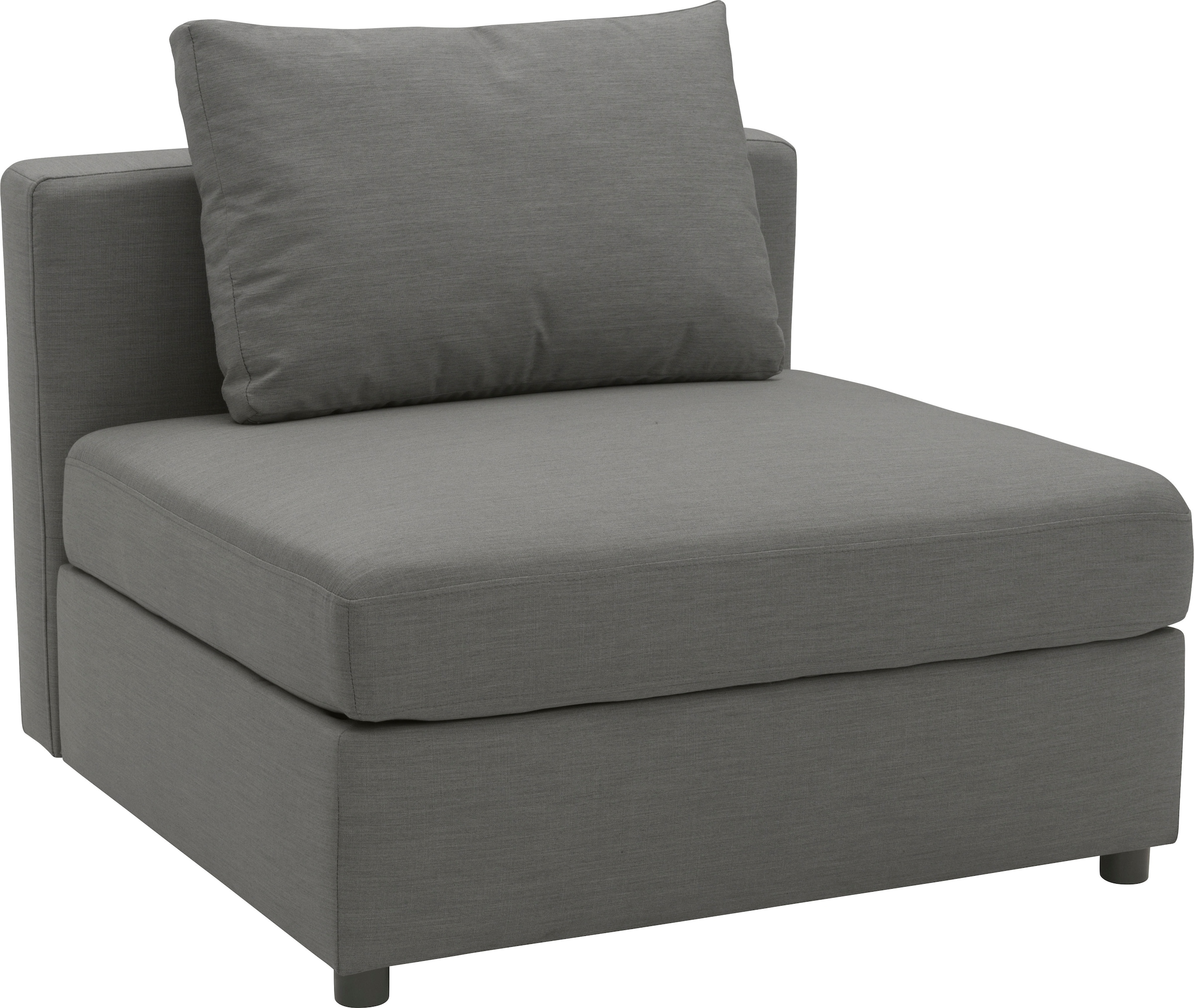 DOMO collection Sofaelement »Solskin, individuell erweiterbar/kombinierbar« mit losen Kissen. Rücken- und Seitenteile als Stecksystem.