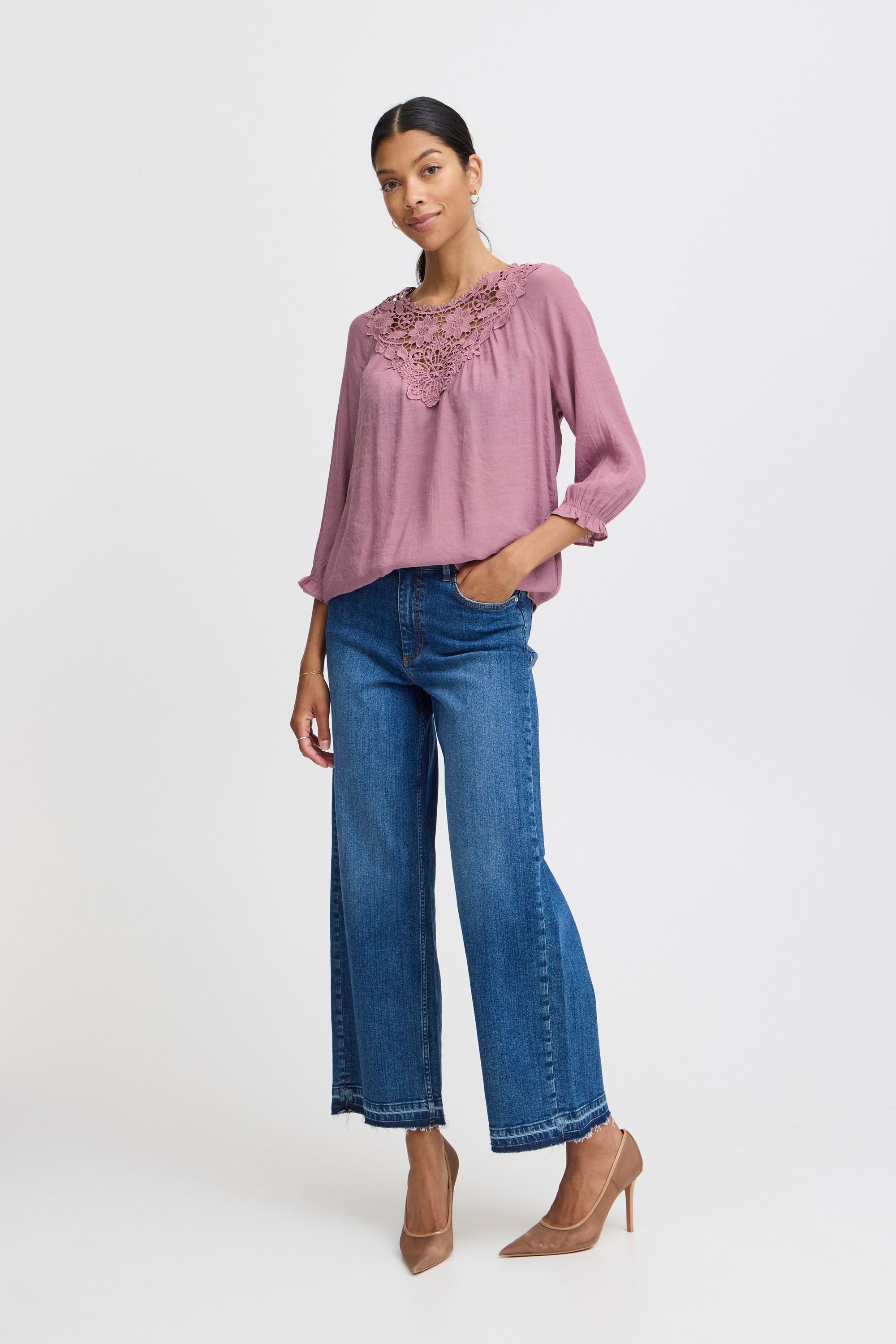 b.young Tunika »Kurzarmbluse BYIKELLY BLOUSE -«