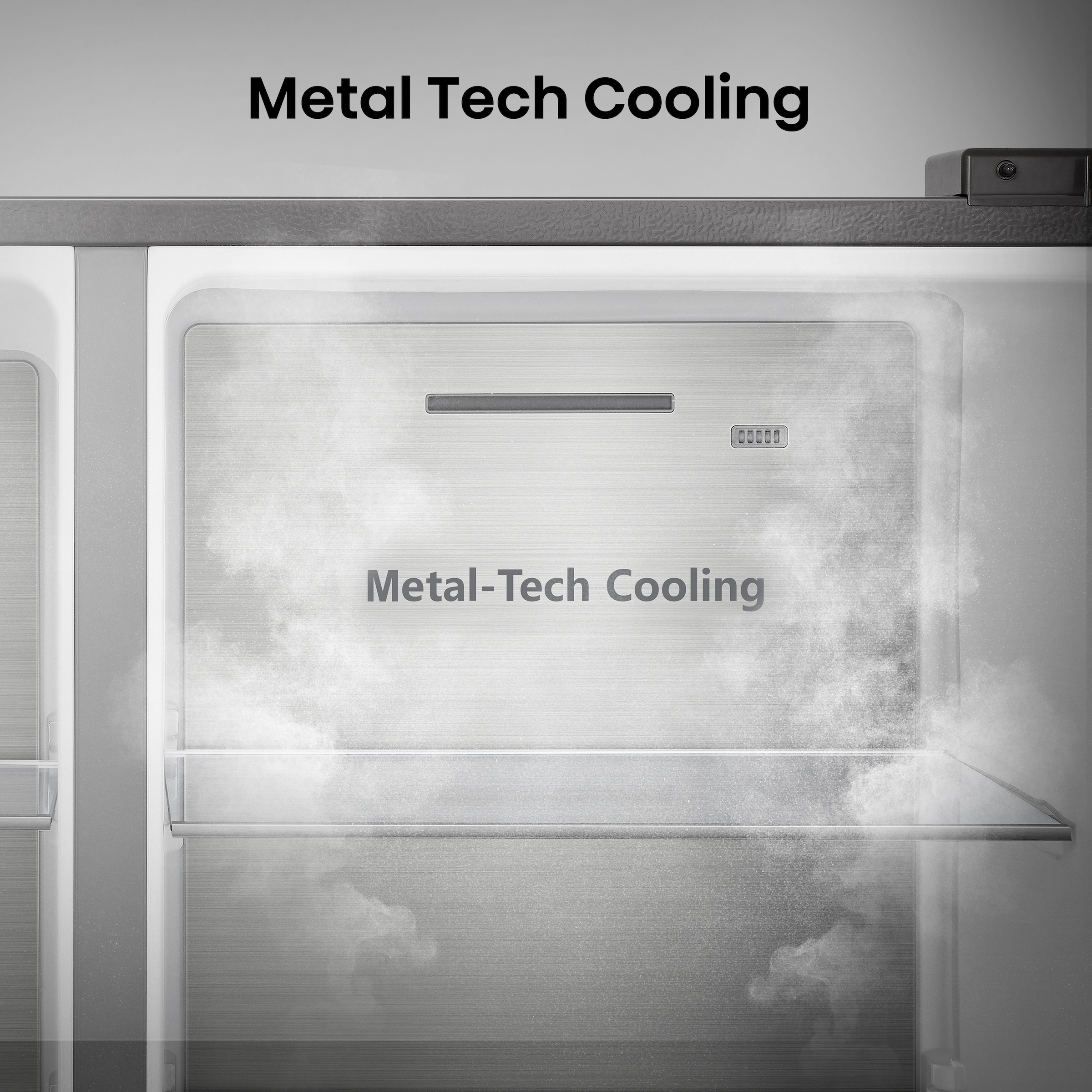 Hisense Side-by-Side »RS818N4TIC«, MetalCooling