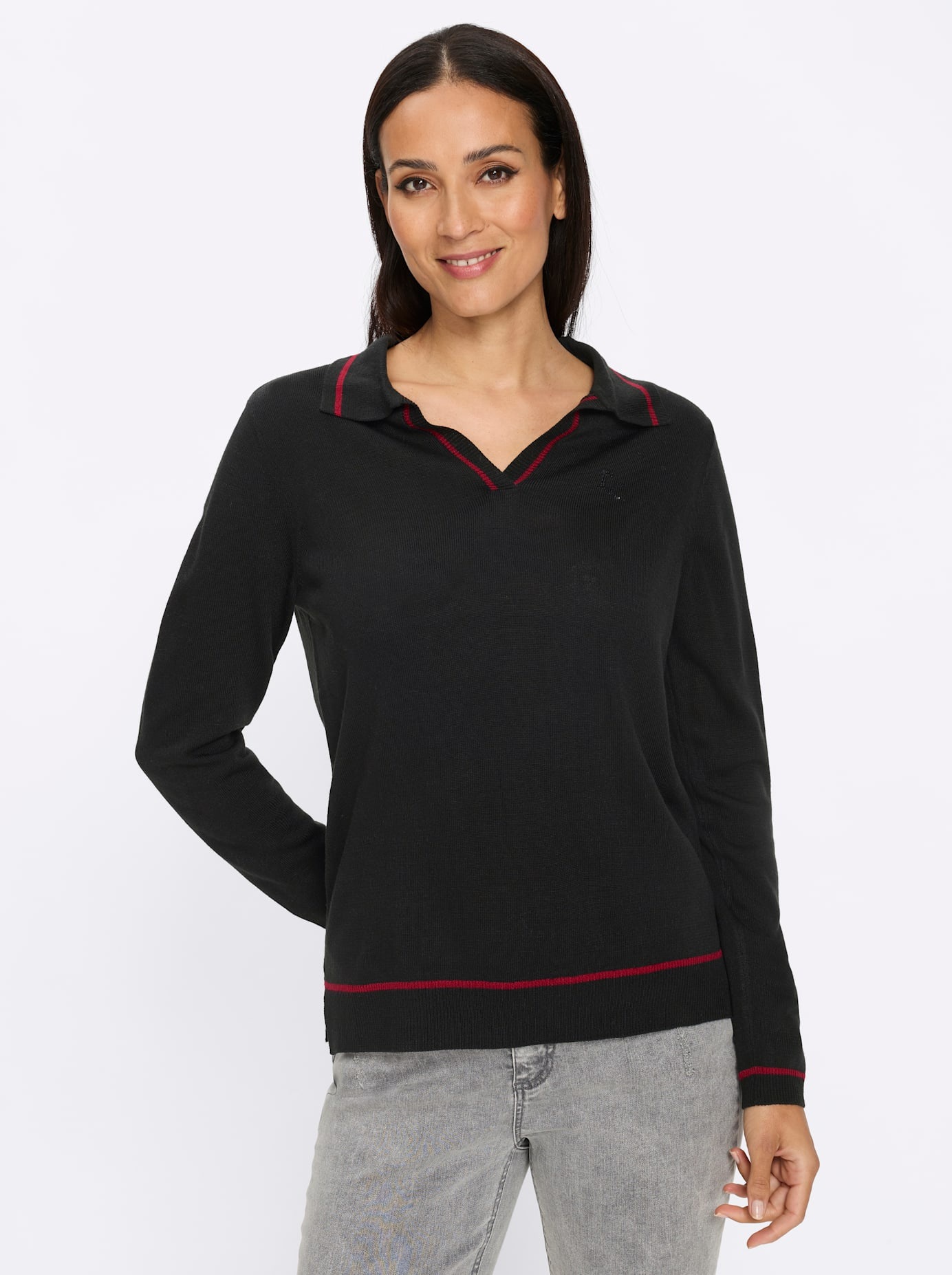 heine Polokragenpullover »Pullover«