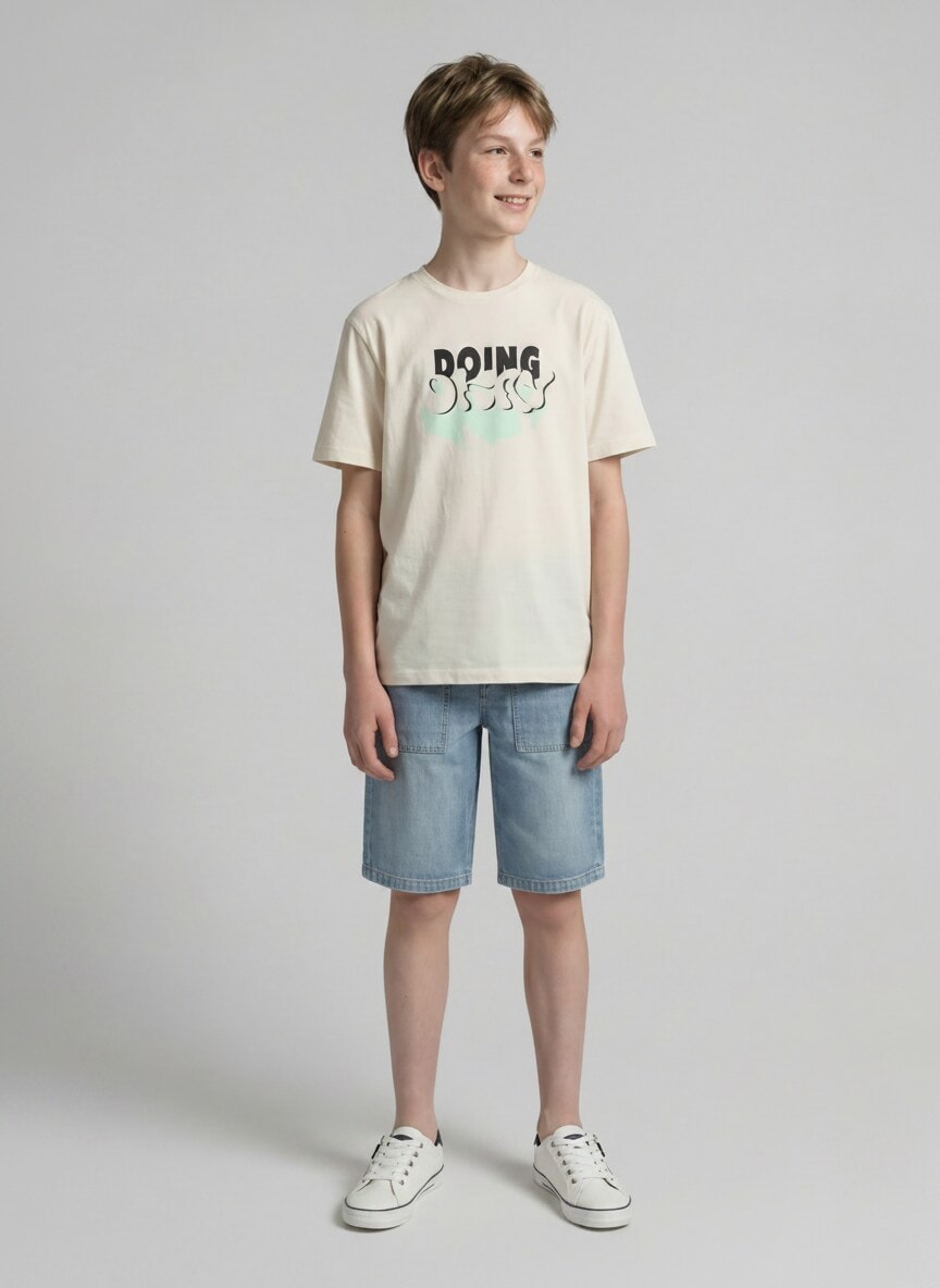 TOM TAILOR Jeansshorts aus Baumwolle, für Boys