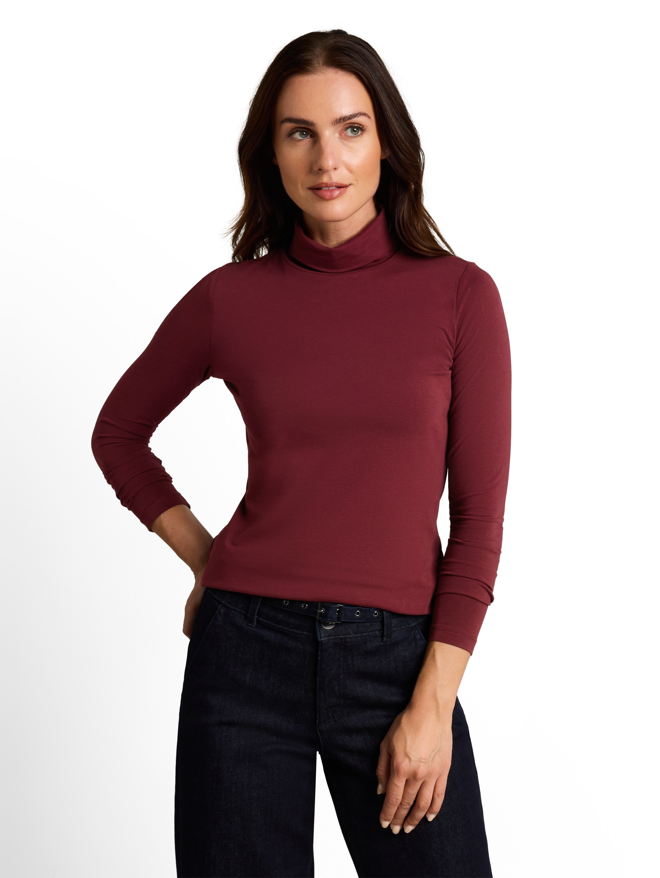 TOM TAILOR Rollkragenshirt »Regular« mit Rollkragen
