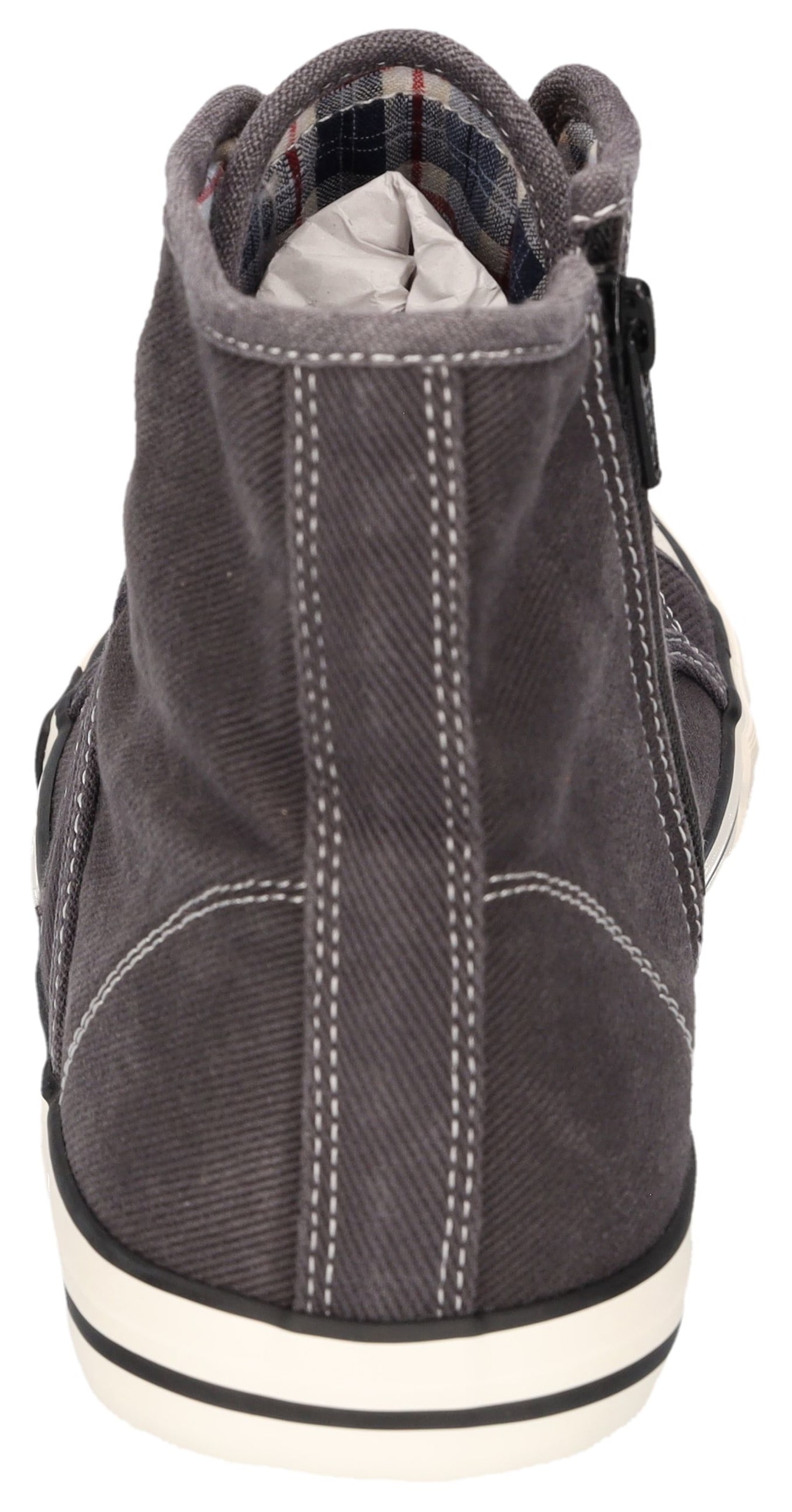 LERROS Sneakerboots  High Top Sneaker, Schnürboots, Canvas-Boots mit Reißverschluss