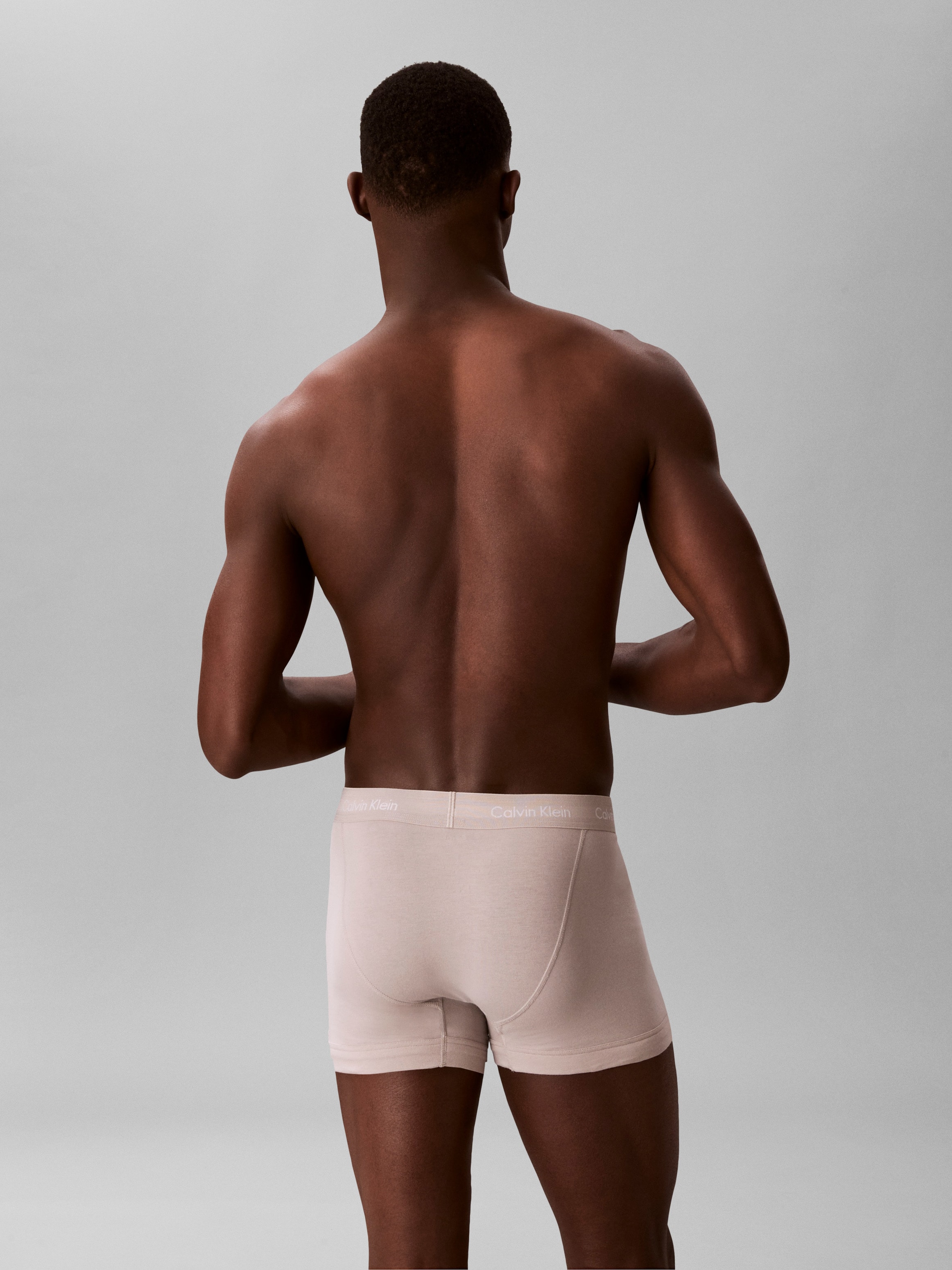 Calvin Klein Underwear Trunk »TRUNK 3PK« Packung, 3 Stk. mit Calvin Klein Logo-Elastikbund (3 Stück)