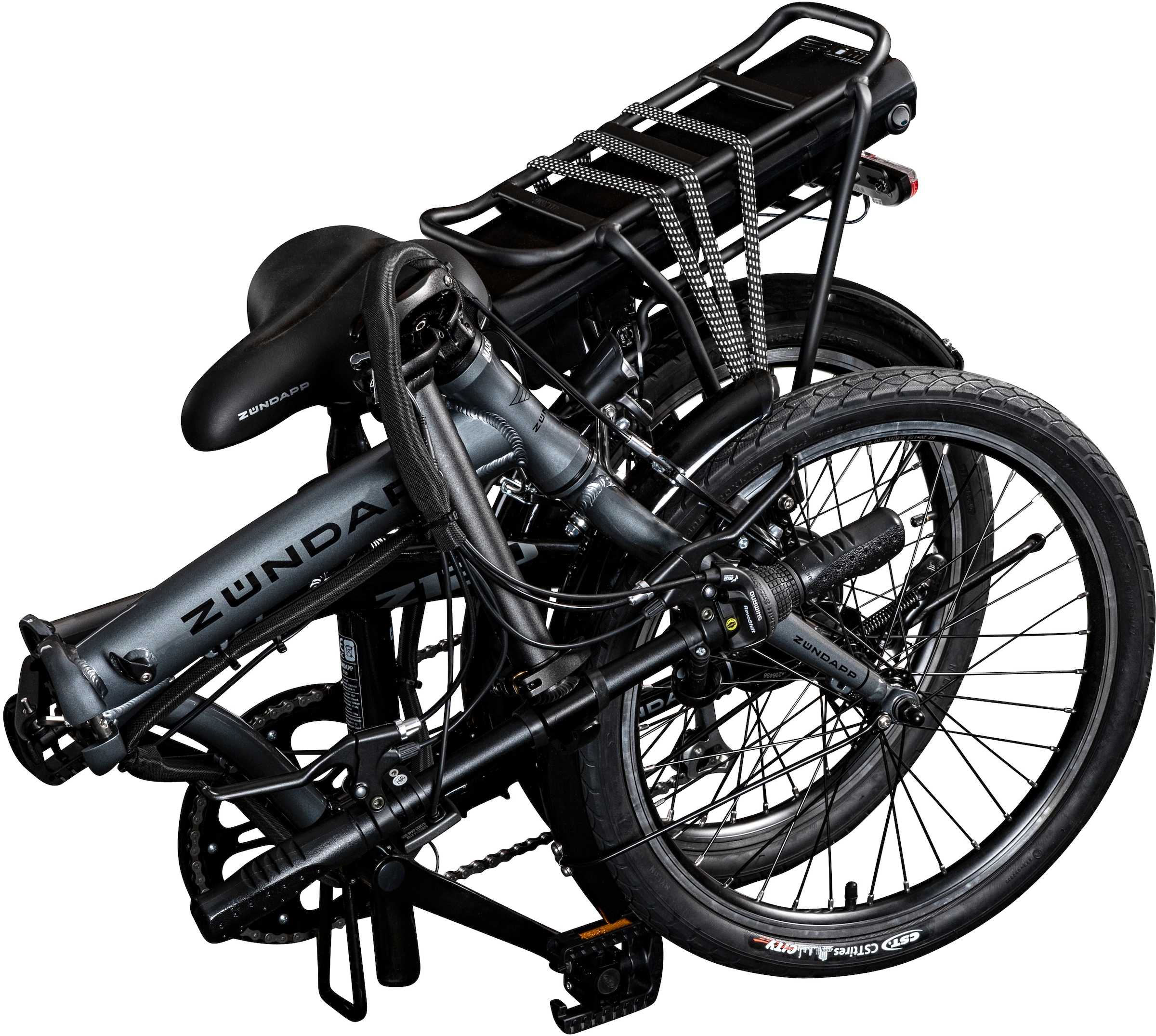 Zündapp E-Bike »Z120«, 7 Gang, Shimano, Tourney, Heckmotor 250 W, Pedelec, Elektrofahrrad für Damen u. Herren, Klapprad