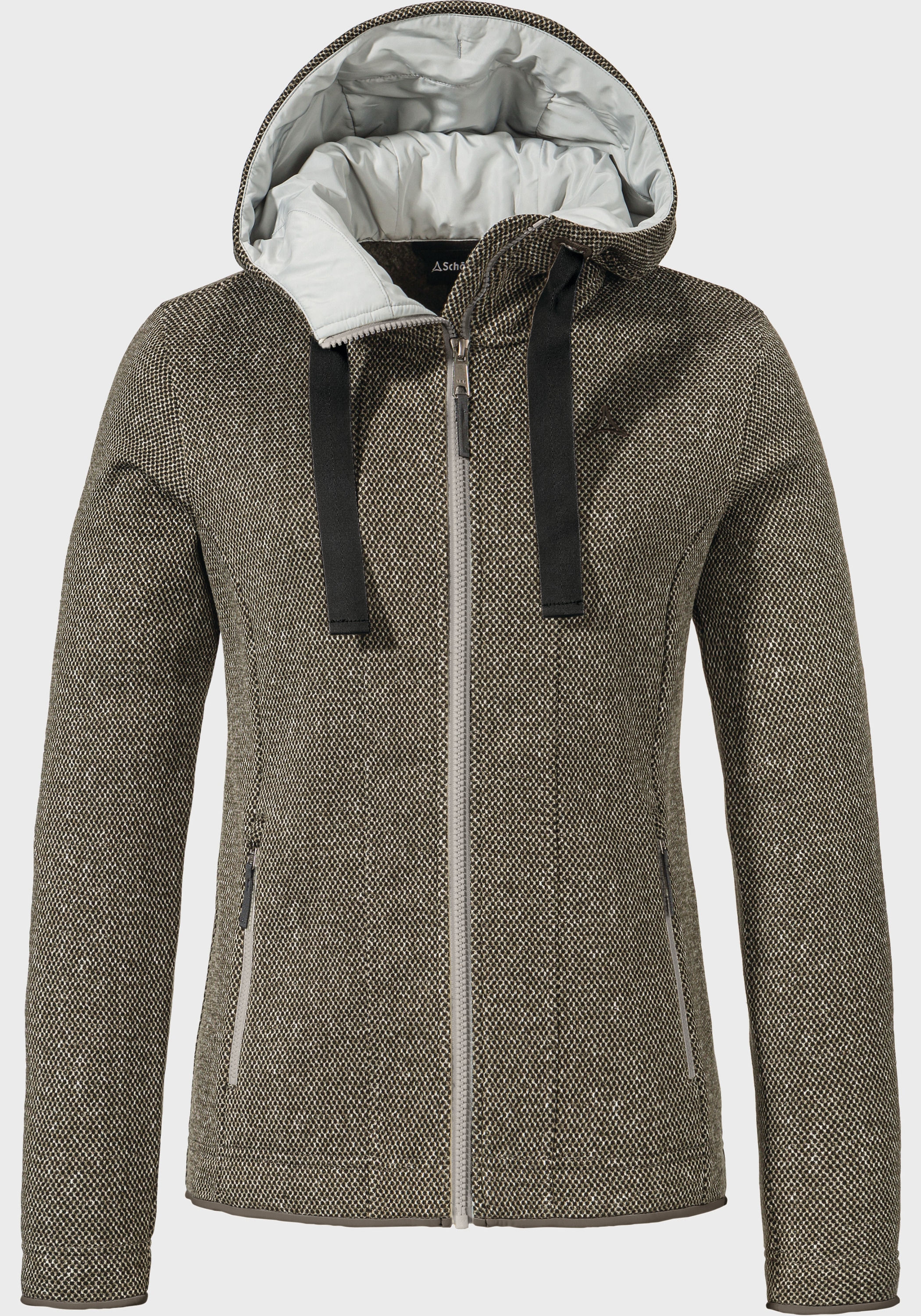 Fleecejacke »Fleece Hoody Aurora L«, mit Kapuze