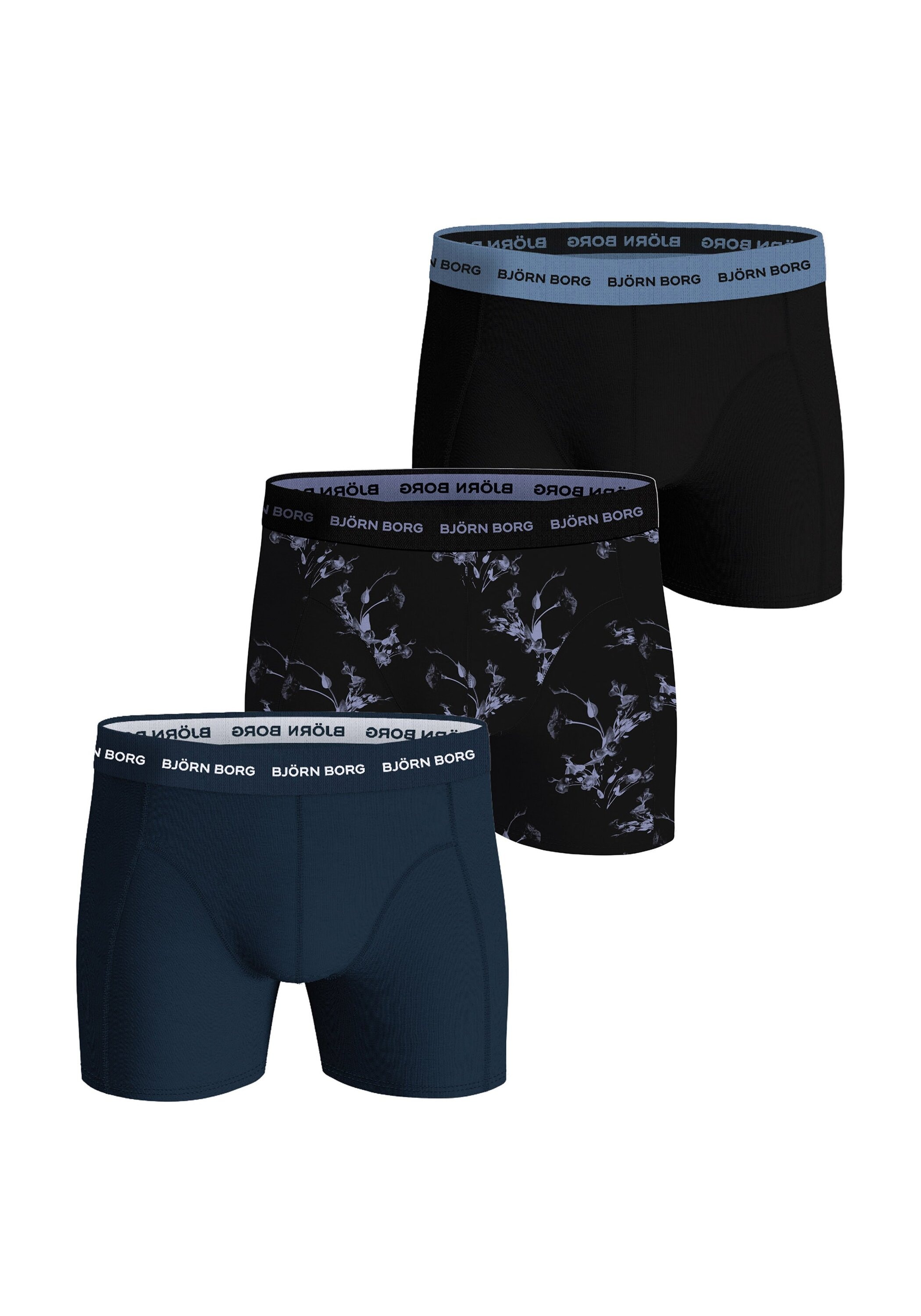 Björn Borg Boxershorts »Boxershort Cotton Stretch Boxer 3P 3er Pack«