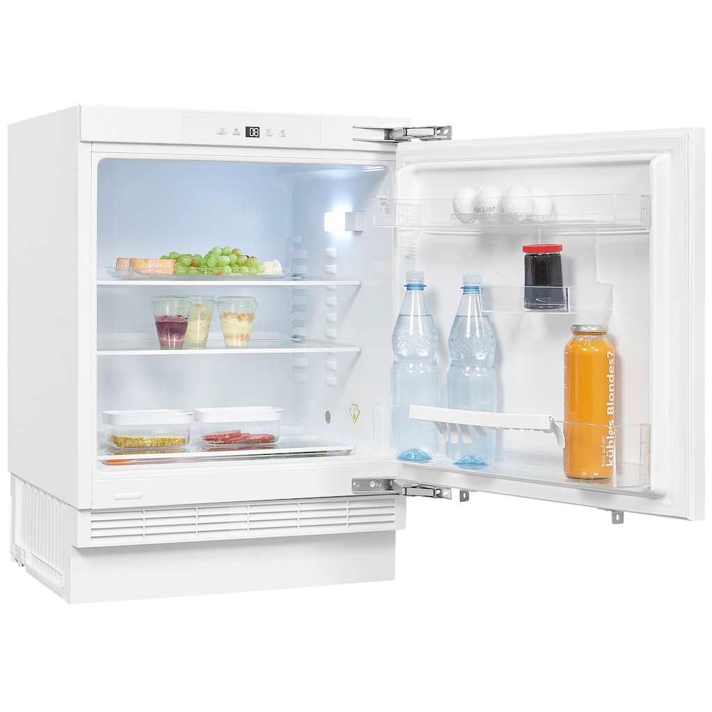 exquisit Kühlschrank »UKS140-V-FE-010E«, UKS140-V-FE-010E, 82,3 cm hoch, 59,5 cm breit