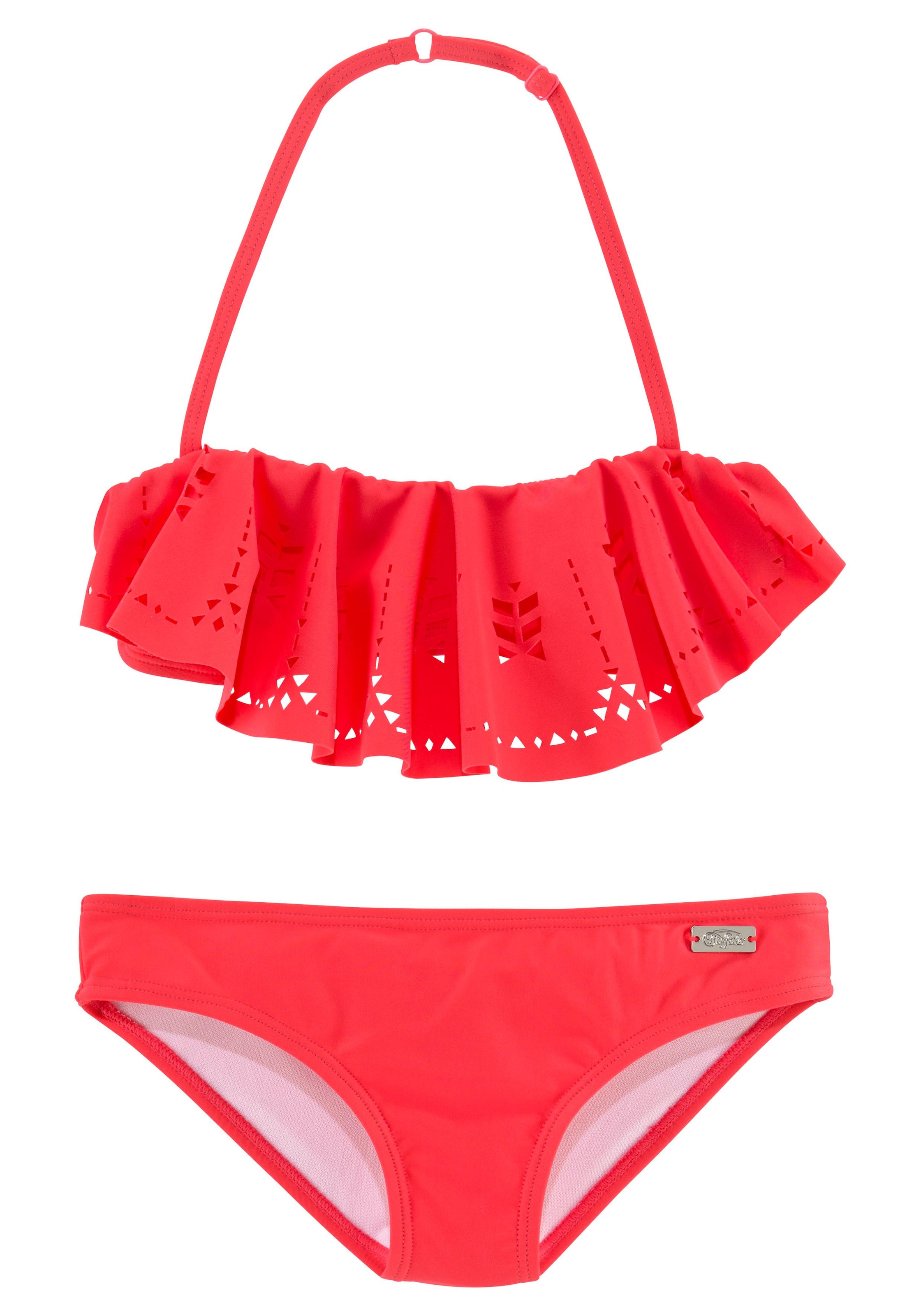 Buffalo Bandeau-Bikini, mit modischem Volant