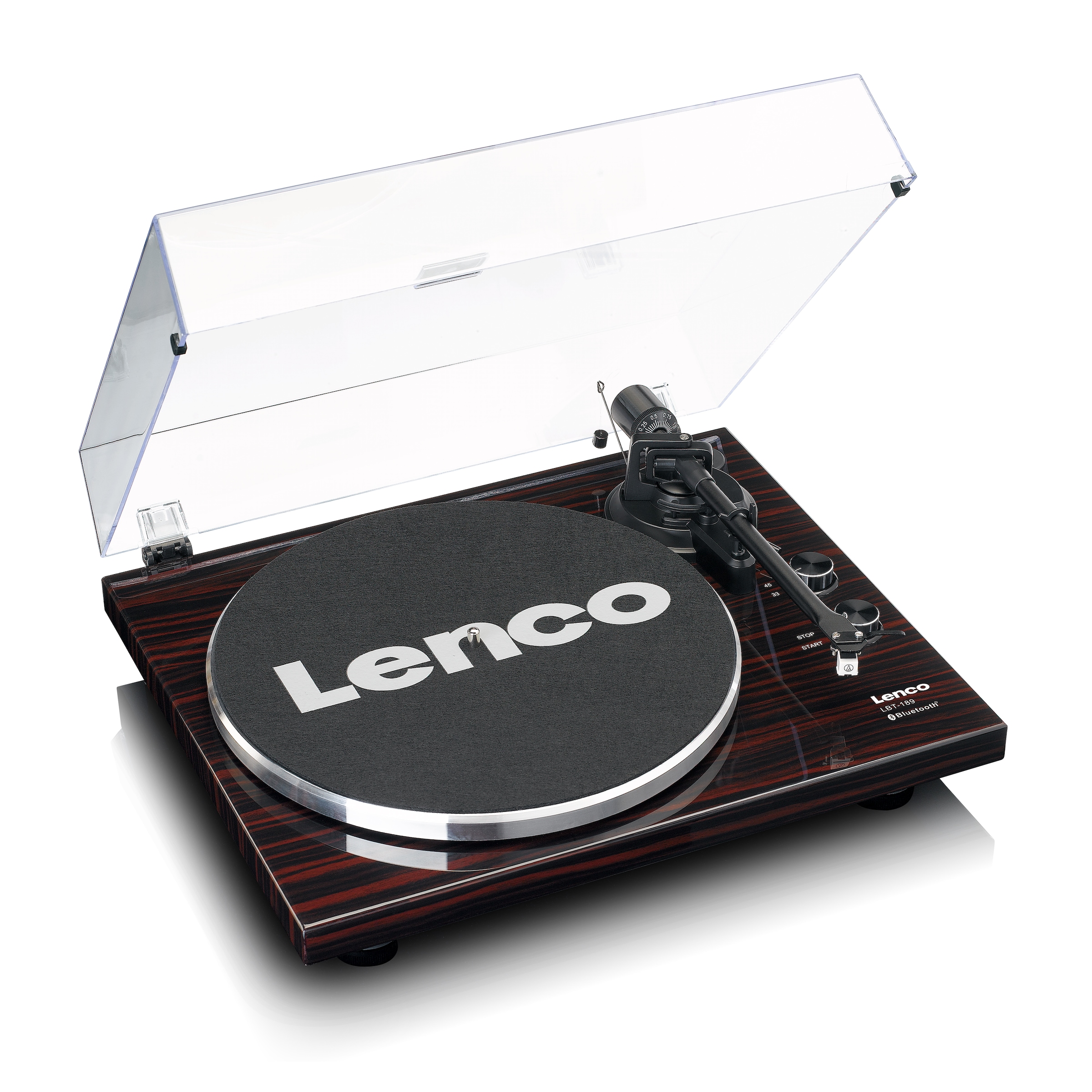 Lenco Plattenspieler »LBT-189WA«, Aufnahmefunktion via PC, Bluetooth-Sender