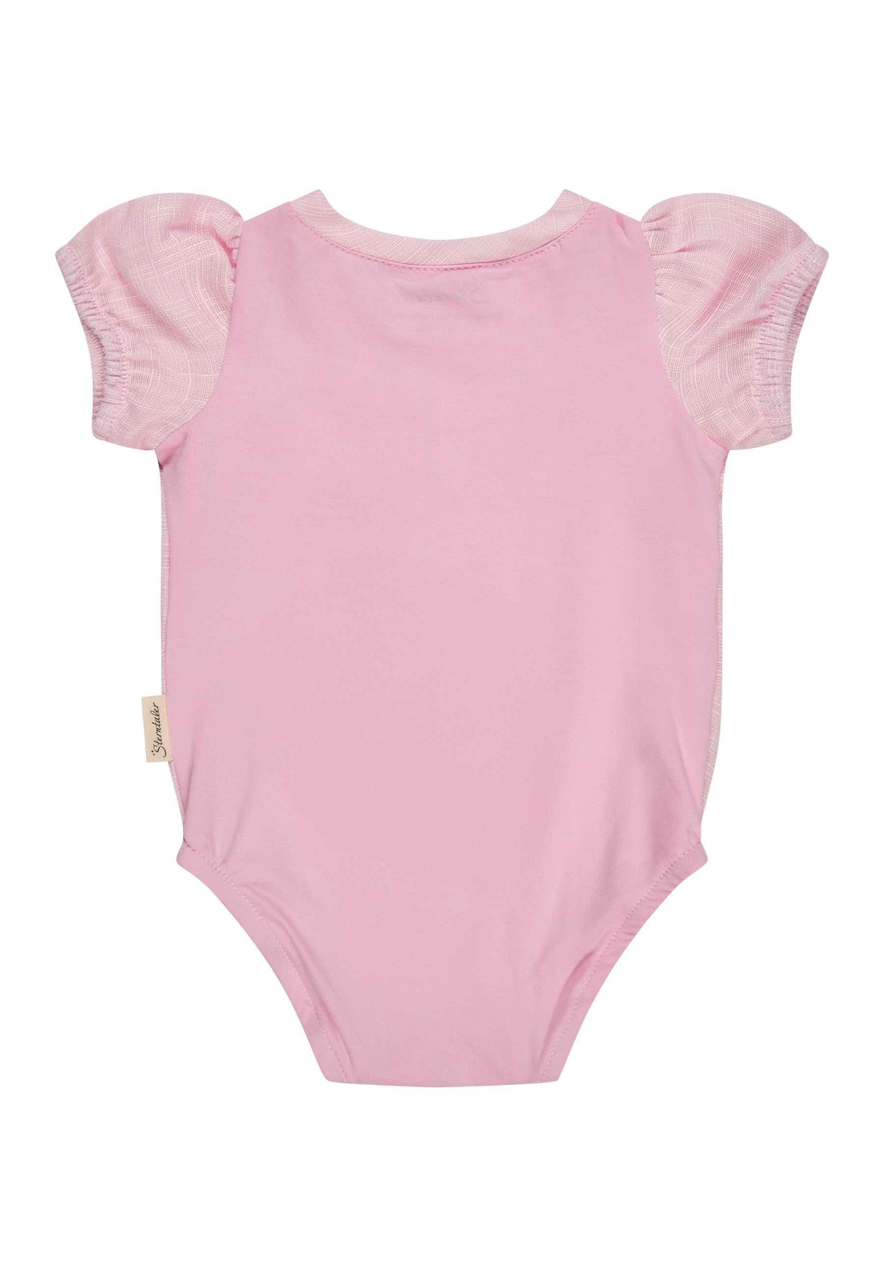 Sterntaler® Kurzarmbody »Kurzarm-Body Leinenoptik«