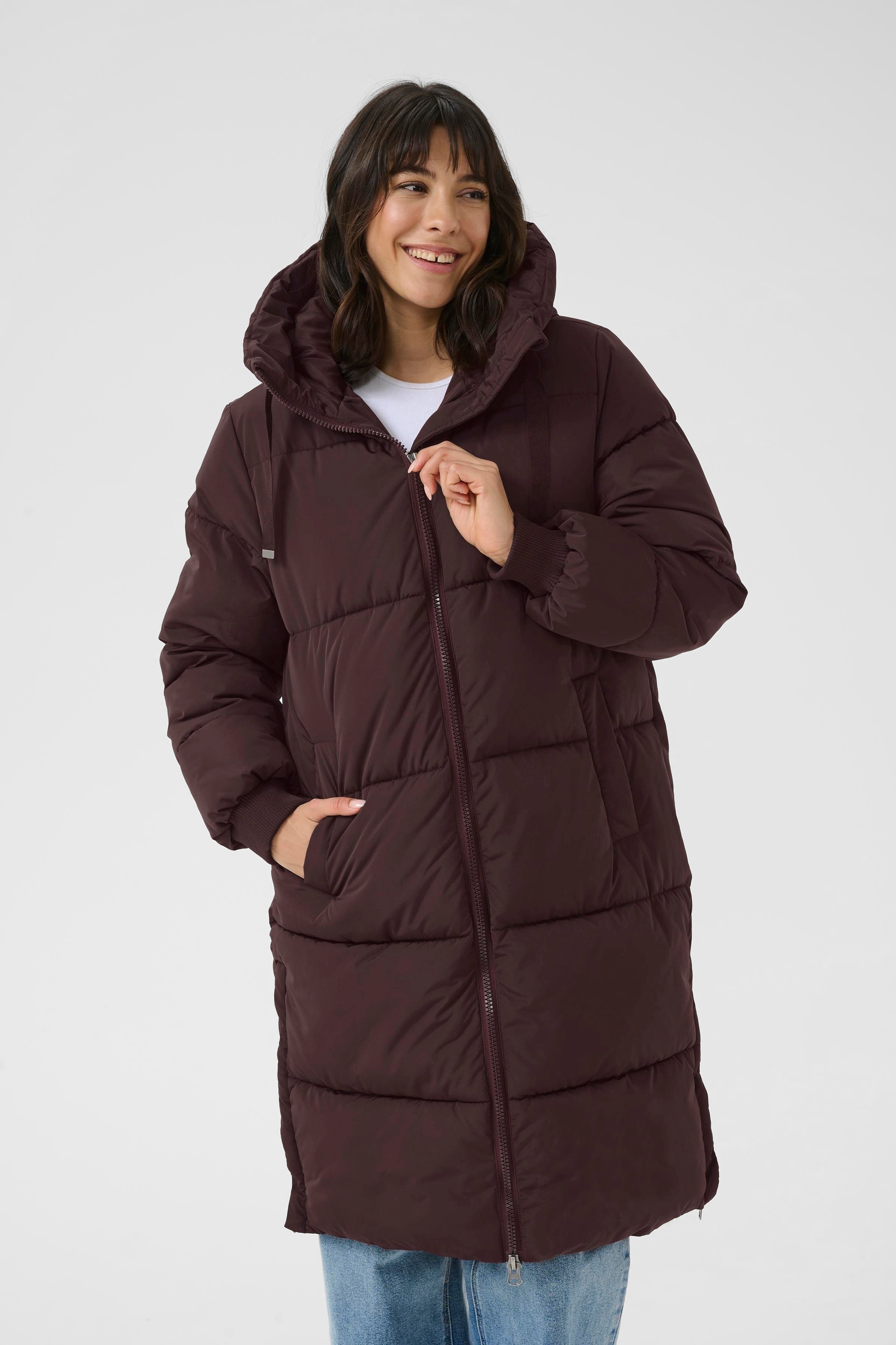 KAFFE Wintermantel »Jacke KAnika«