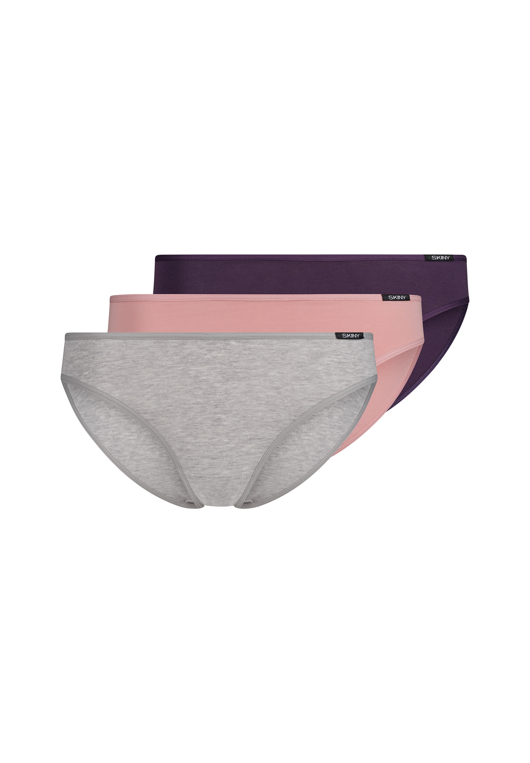 Skiny Rioslip »Cotton Essentials« 3er Pack,  bequem, weich, höher geschnitten, Baumwollmix