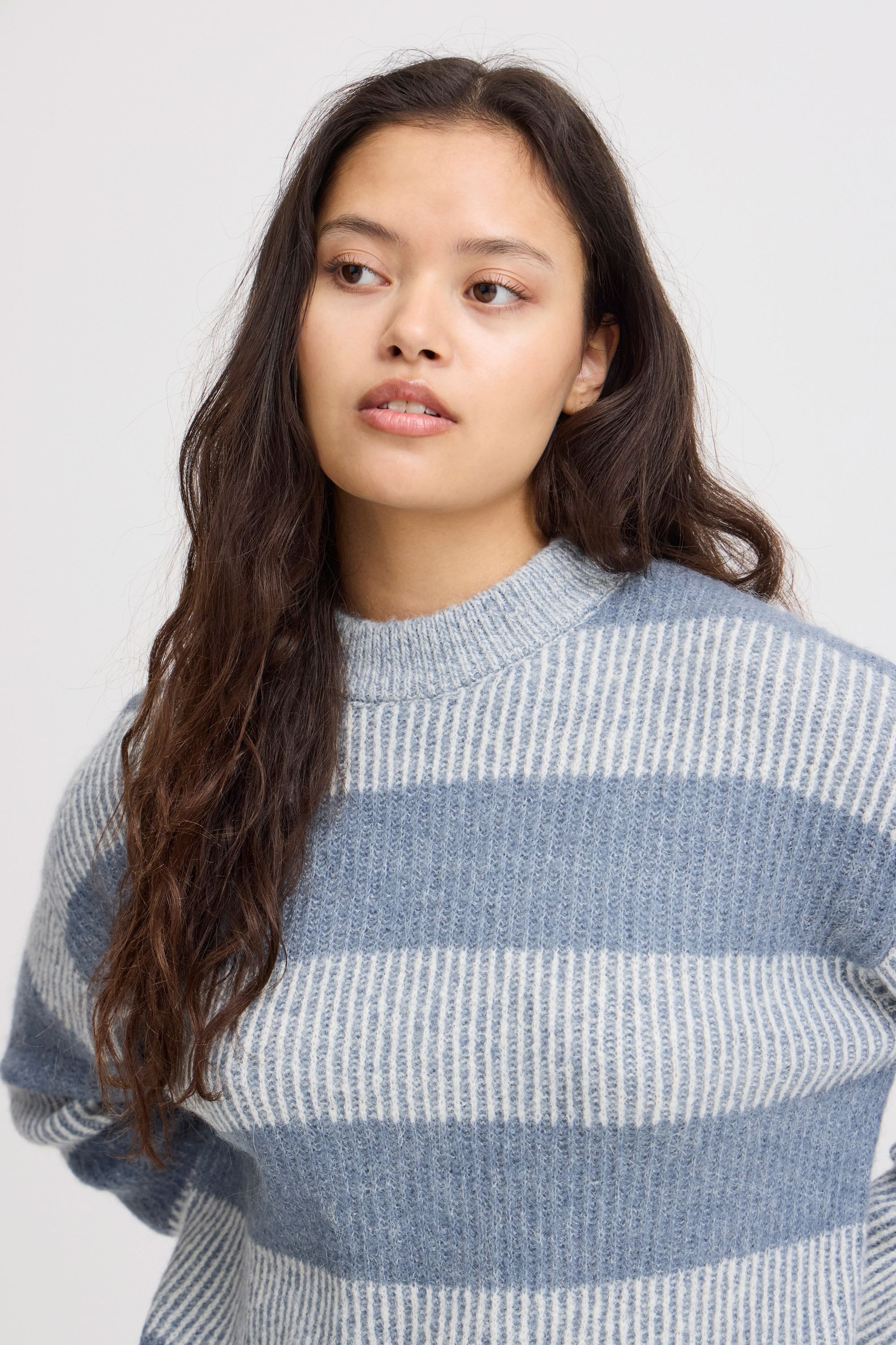 Ichi Strickfleece-Pullover »Strickpullover IHKAMARA LS13«