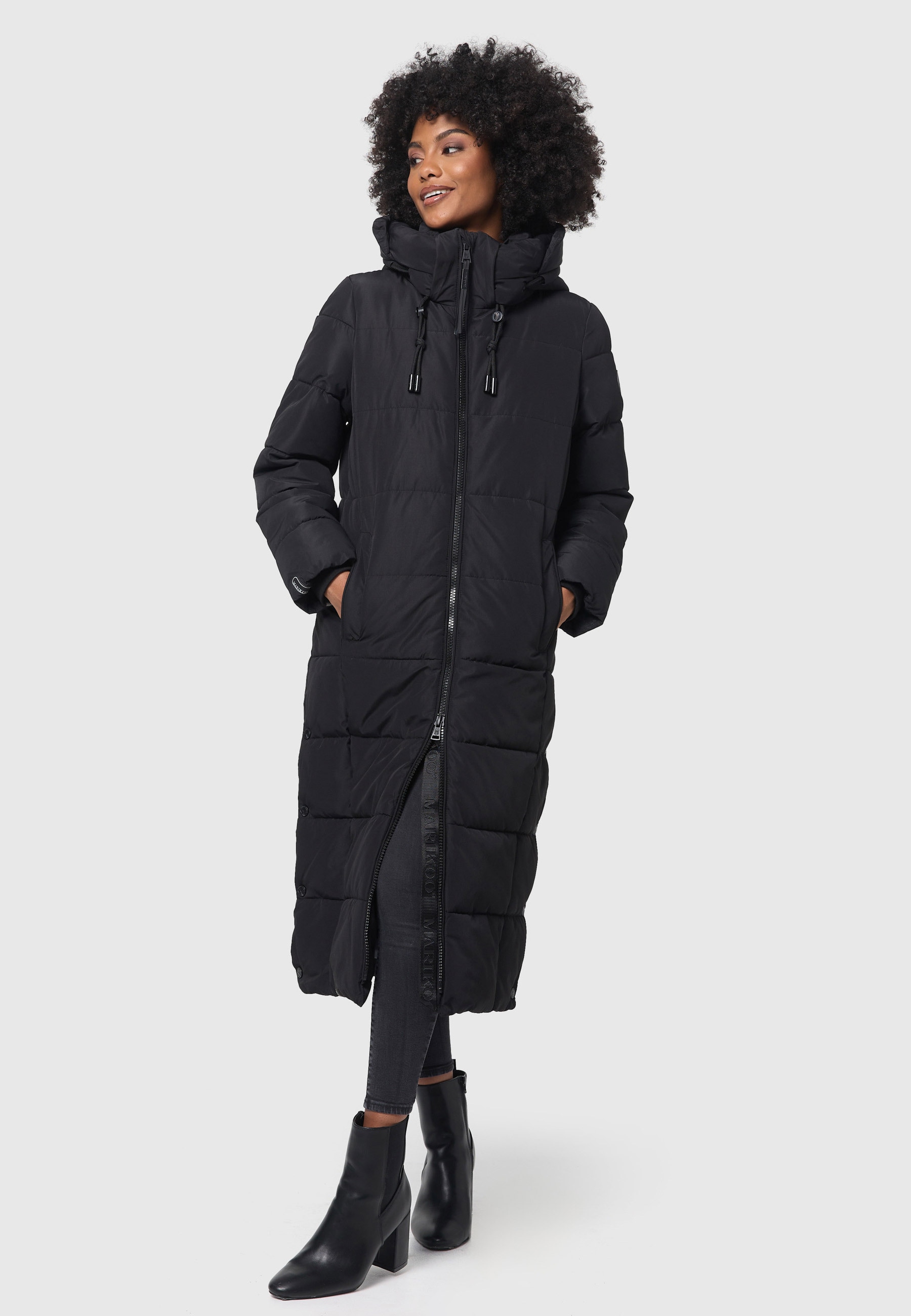 Marikoo Winterjacke »Marikoo Nadeshikoo XVI Damen lange Winter Steppjacke B985«