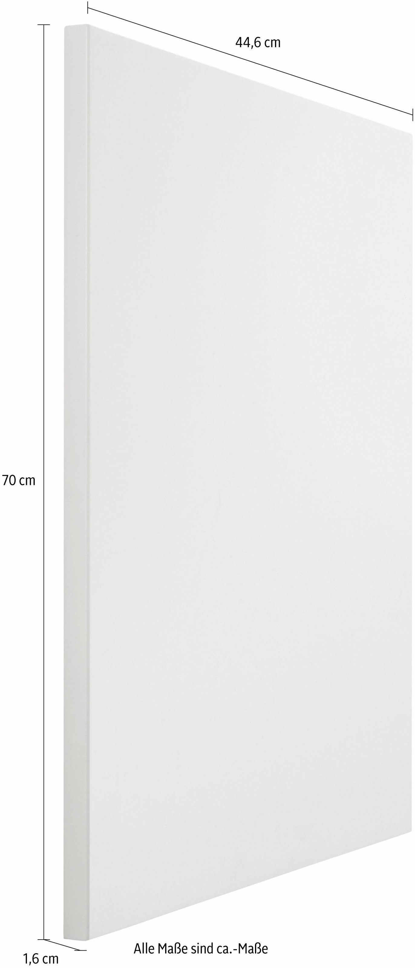 KOCHSTATION Frontblende »KS-Cara«, Tür für vollintegrierbaren Geschirrspüler 45 cm