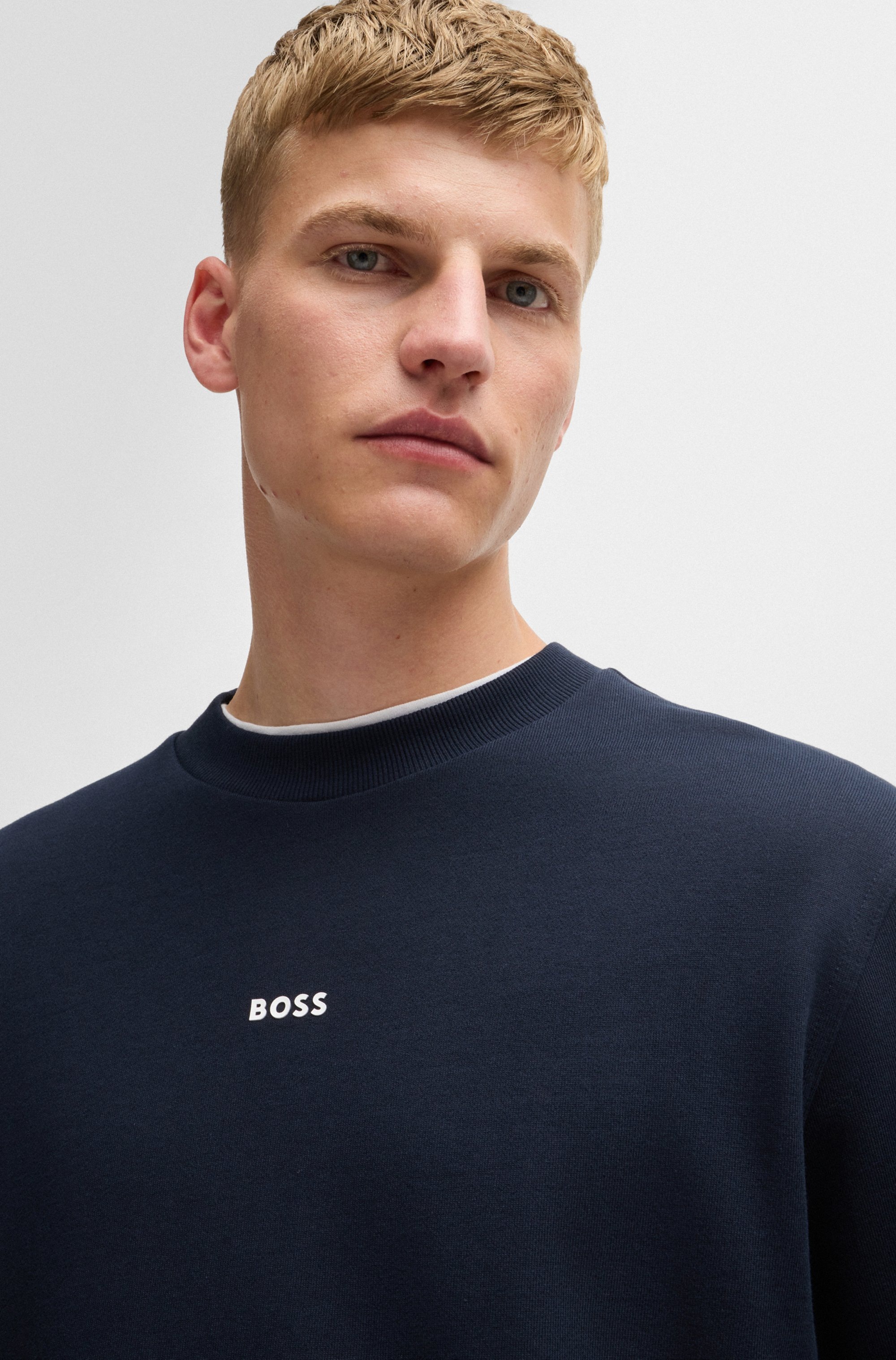 BOSS ORANGE Sweatshirt »WeSmallcrew«, mit Logo auf der Brust