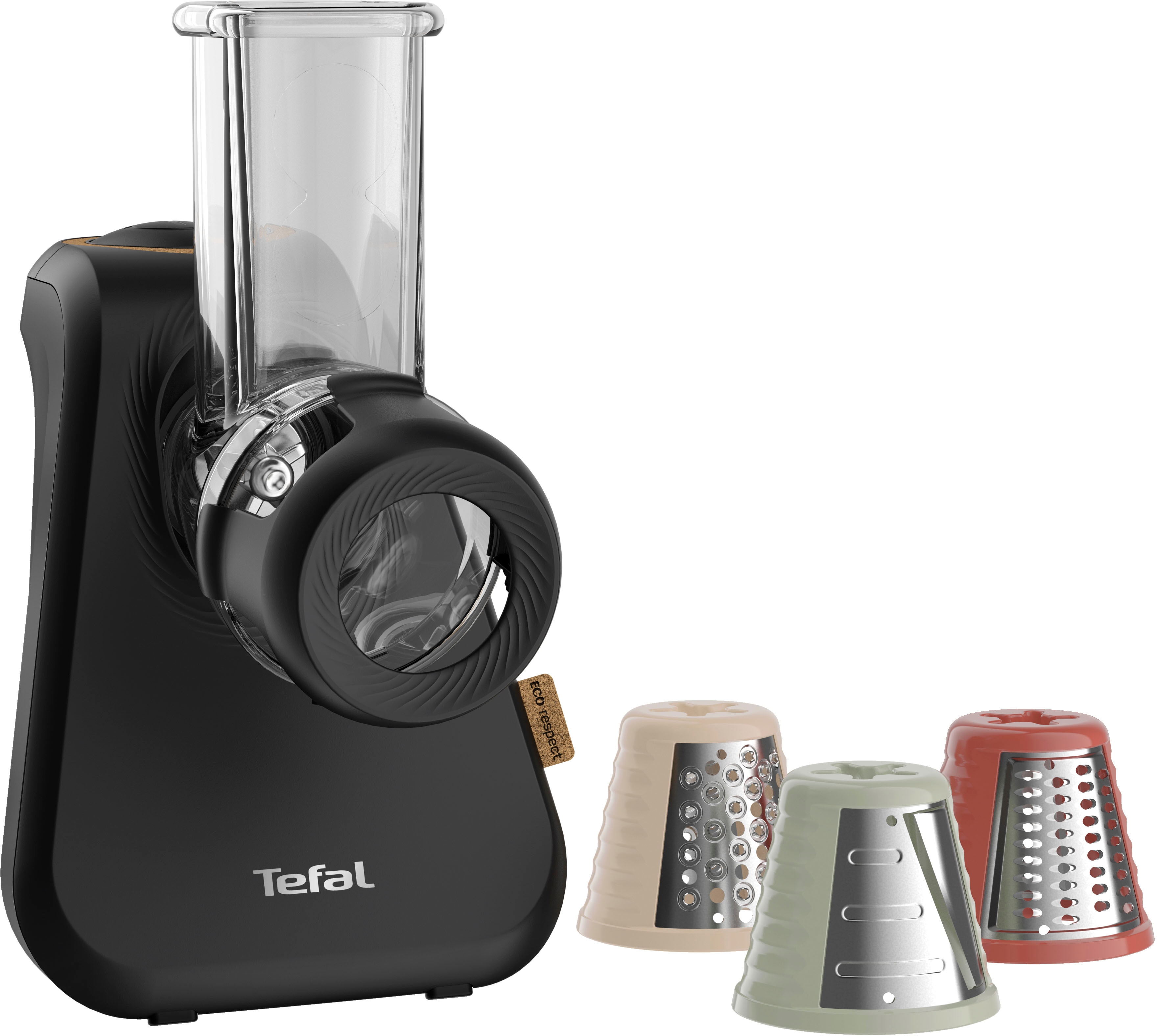 Tefal Zerkleinerer "Eco Respect" 200 W Eco-Design, farblich codiertes Kegelsystem, platzsparend, MB77EN