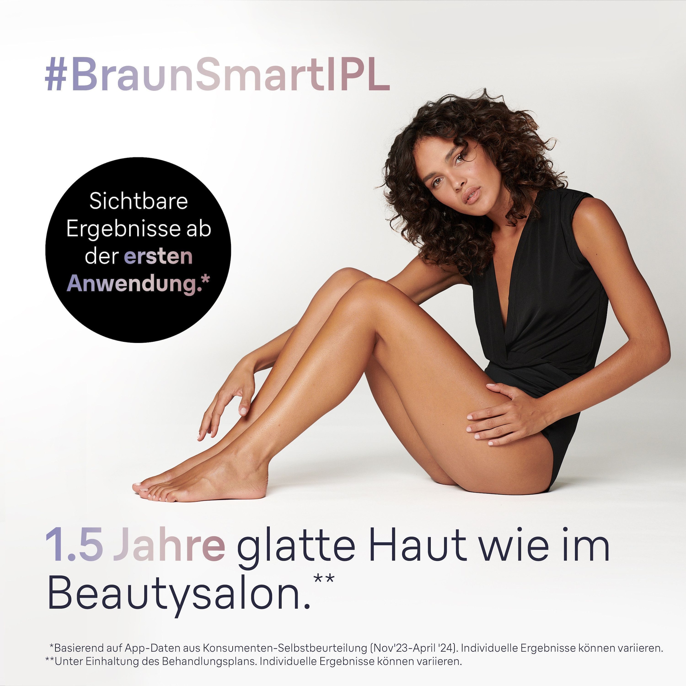 Braun IPL-Haarentferner »Smart Skin i·expert PL7387«, 4 Aufsätze für Gesicht & Körper, Venus Rasierer & Aufbewahrungsbox