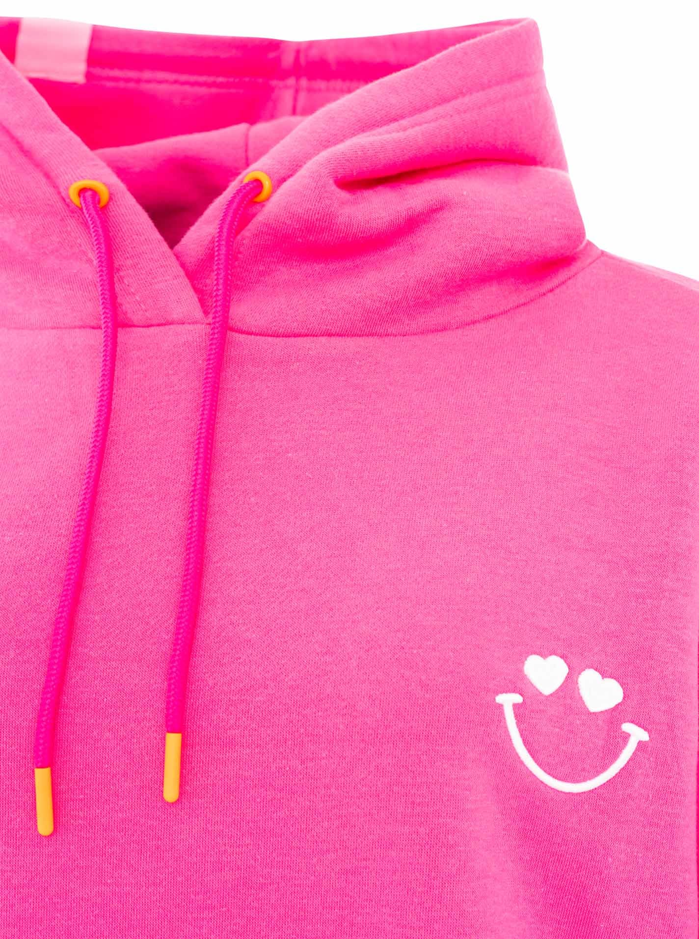 Zwillingsherz Hoodie »"SHINE BRIGHT"«, Kapuze mit Kordel, Statement Motive, Eingriffstaschen
