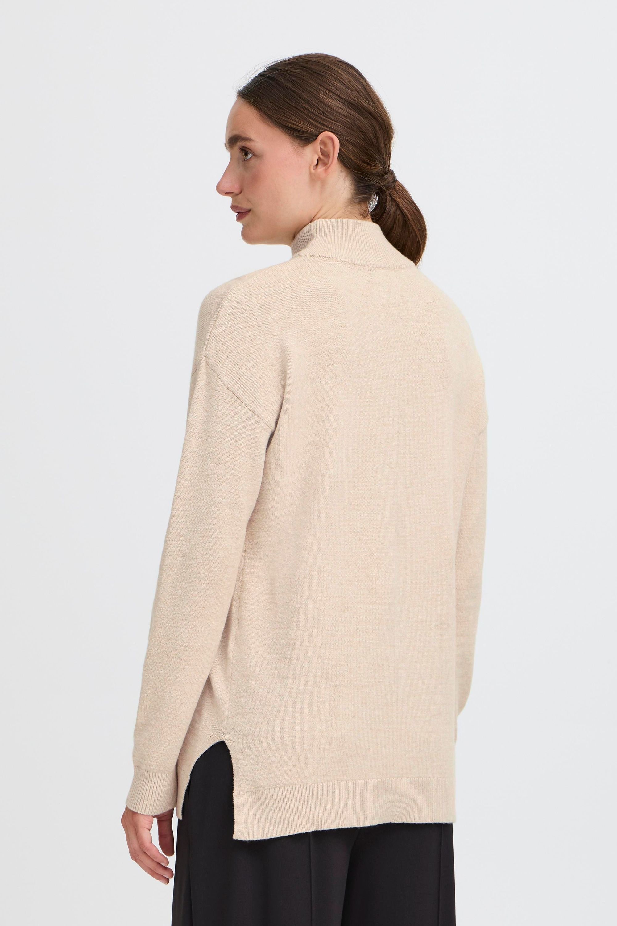 OXMO Strickfleece-Pullover »Strickpullover OXRatina«