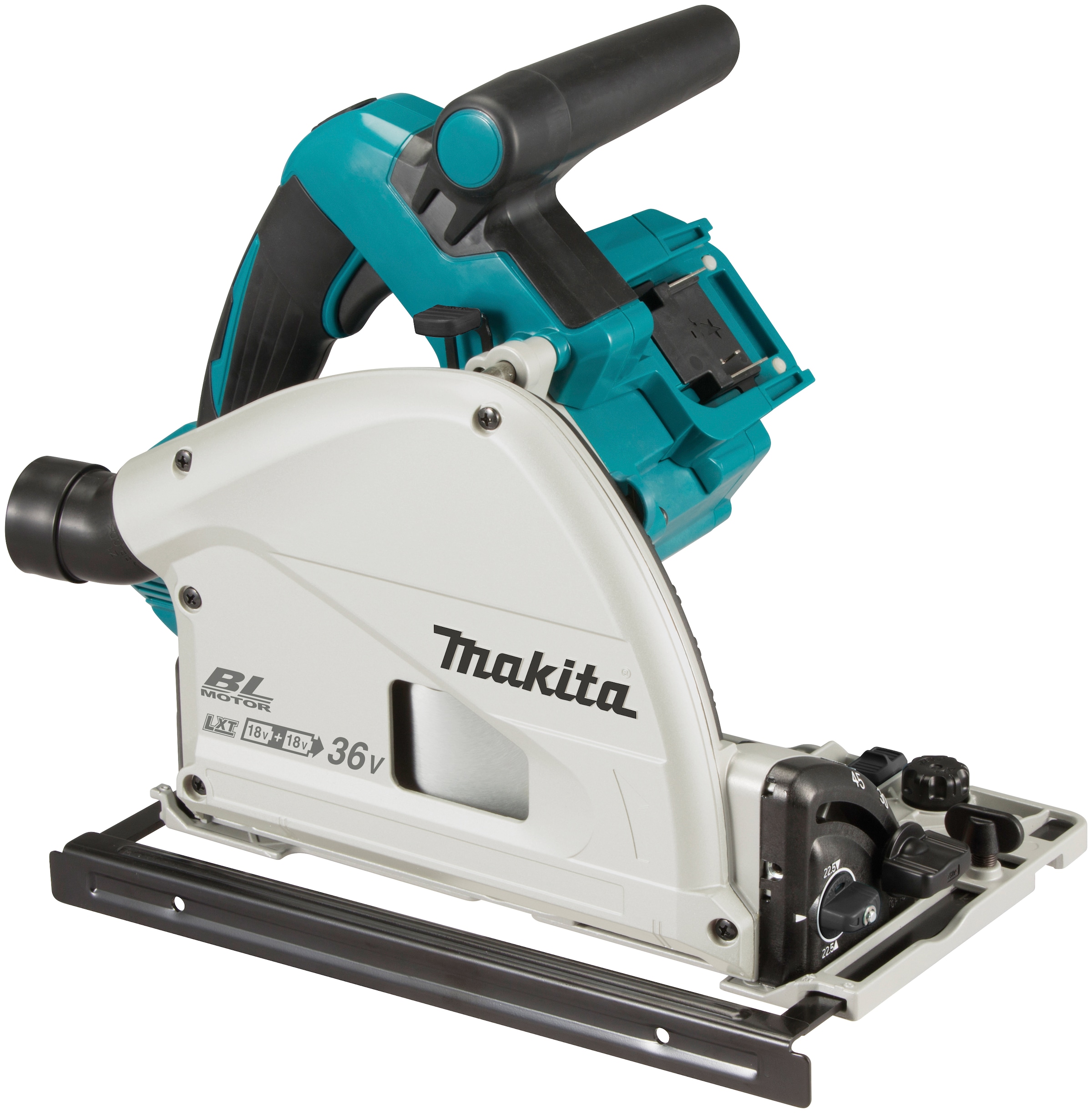 Makita Akku-Tauchsäge »DSP600ZJ«, 56 mm, 2 x 18 V, inkl. Aufbewahrungskoffer, ohne Akku und Ladegerät