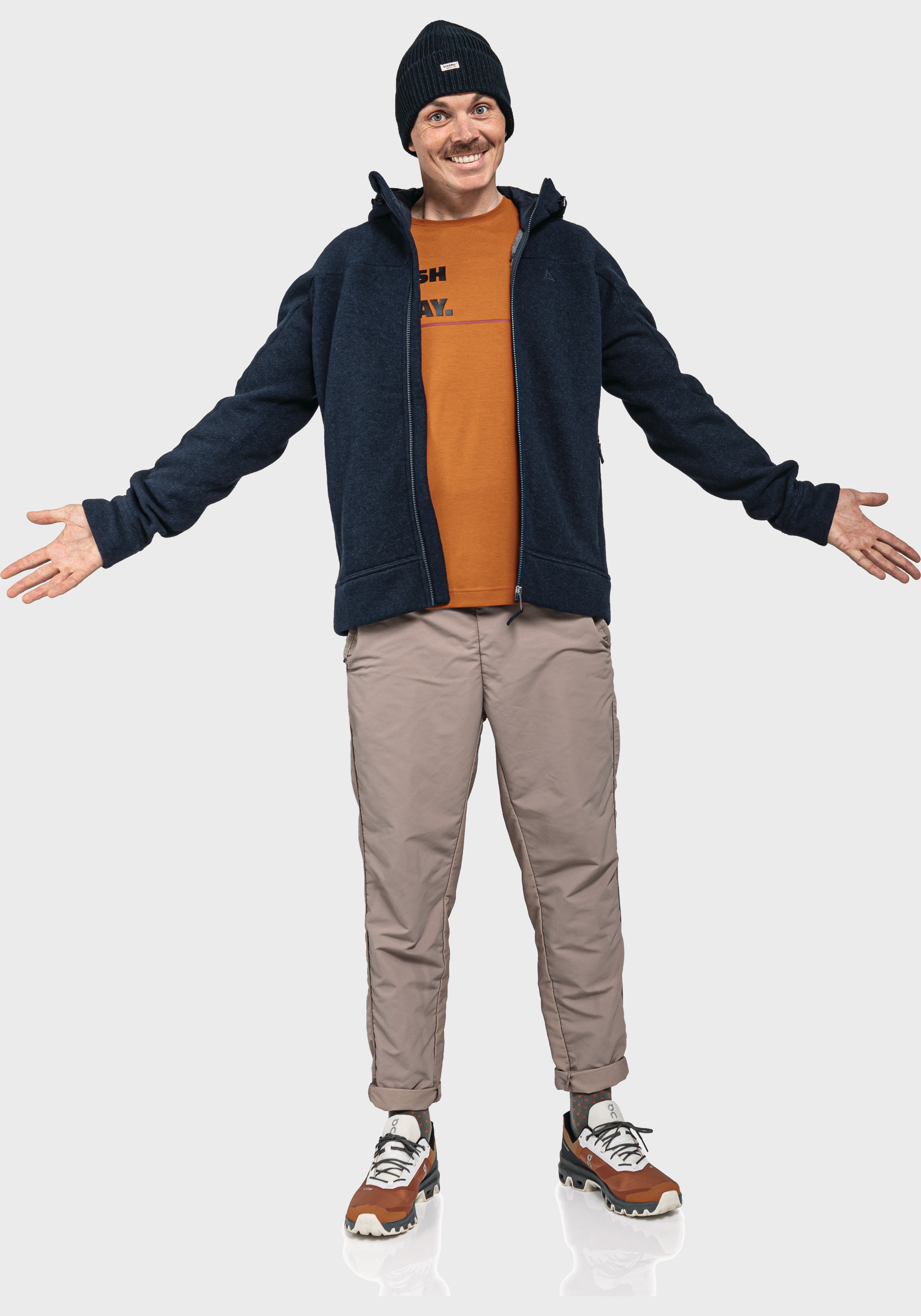 Schöffel Fleecejacke »Fleece Hoody Lakefield M«, mit Kapuze