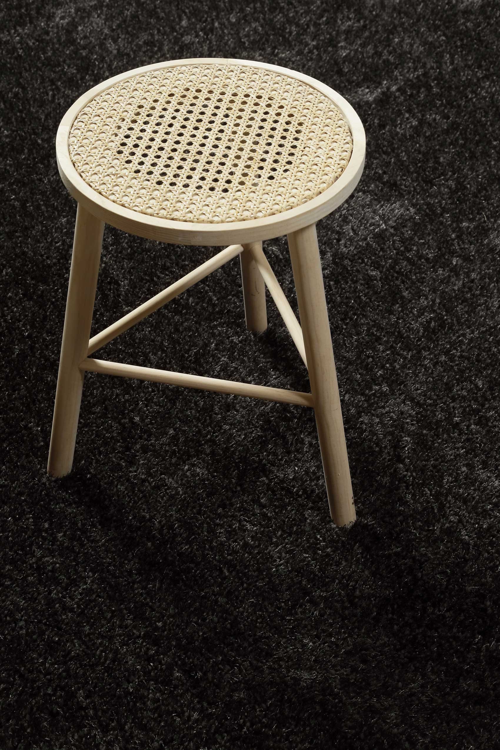 Homie Living Teppich »Flavio«, quadratisch, 30 mm Höhe, Hochflor, gewebt, weich, uni, Wohnzimmer, Schlafzimmer, waschbar