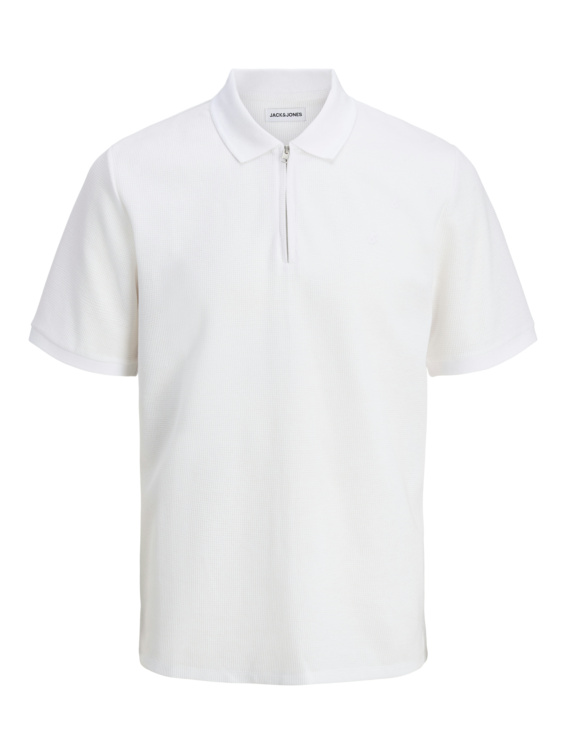 Jack & Jones Poloshirt »JJEAUSTIN ZIP POLO SS NOOS«, mit Polokragen