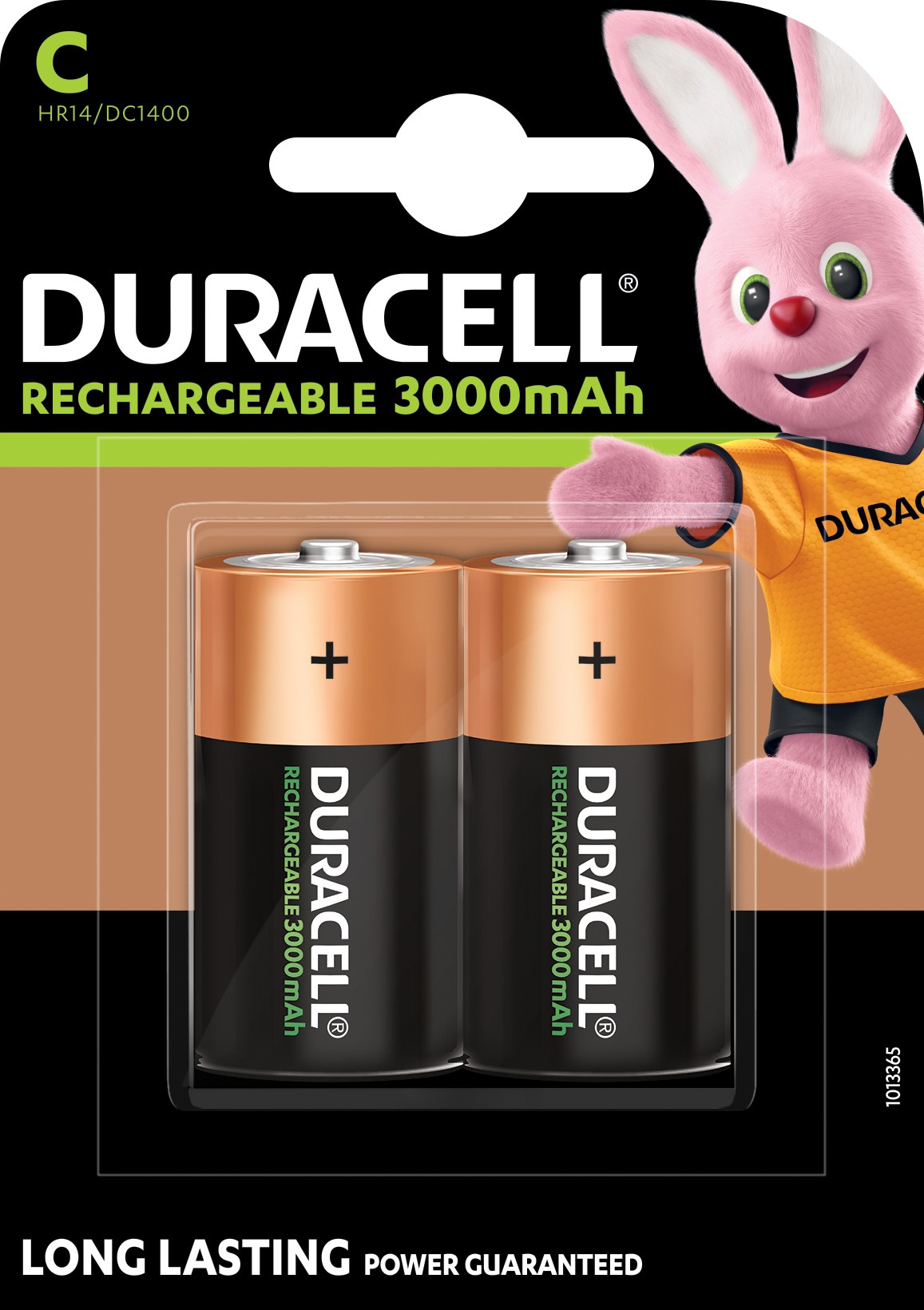Duracell Akku »Rechargeable Baby/C/HR14«, Baby, 1.2V/3000mAh
