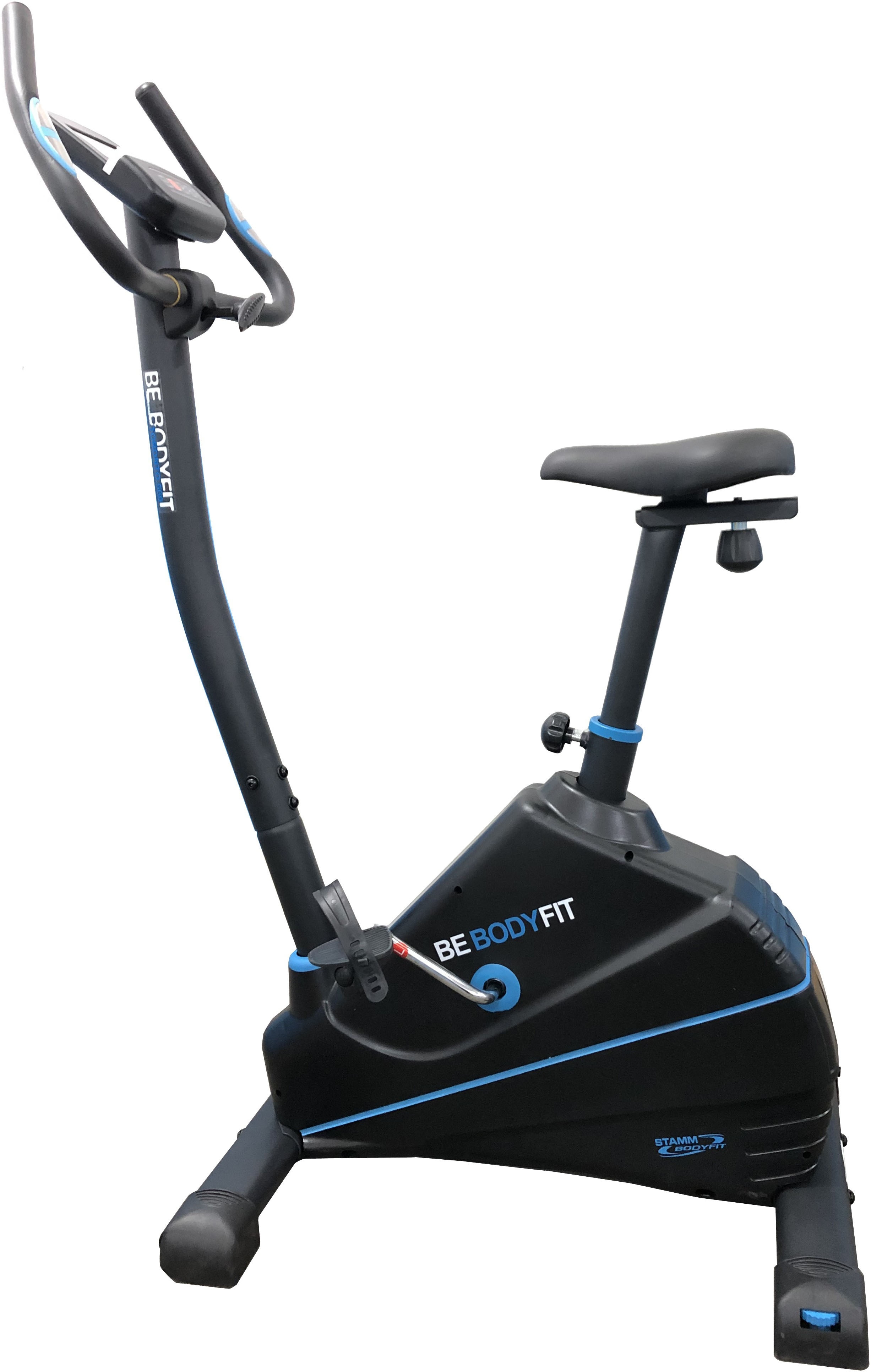 Stamm Bodyfit Heimtrainer »TORONTO 500 deluxe« Schwungmasse ca. 11 kg, 24 Widerstandsstufen in schwarz