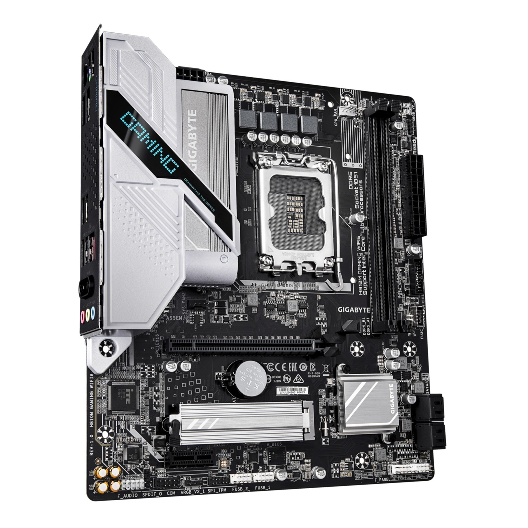 Gigabyte Mainboard »H810M GAMING WIFI6 Mainboard – Intel Core Ultra«